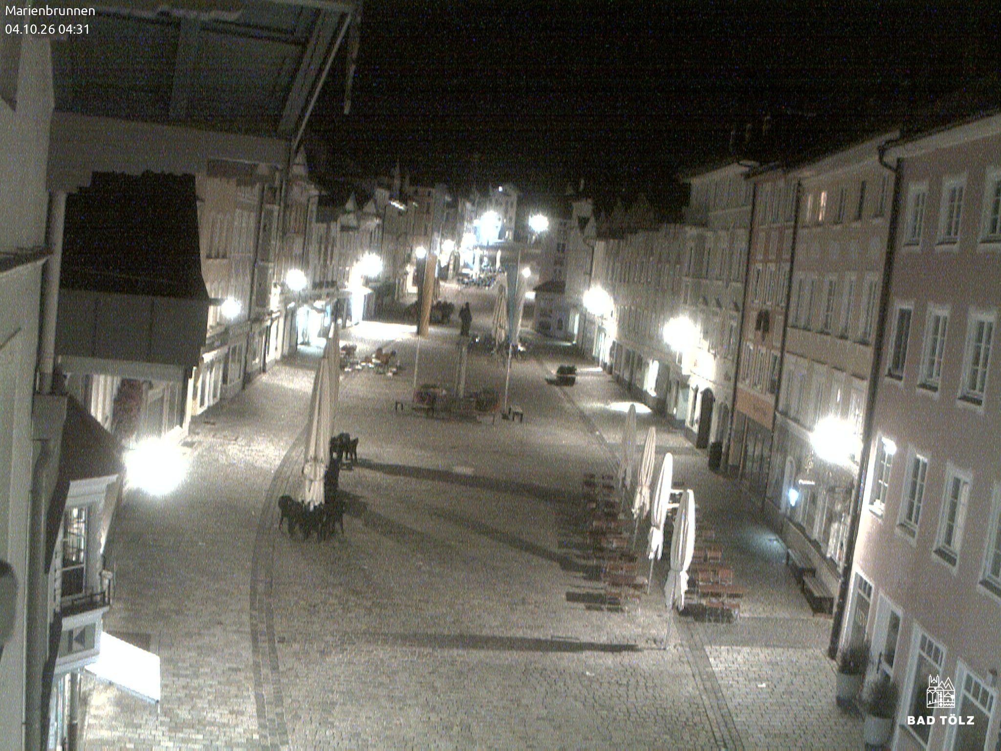 Archived image Webcam Marienbrunnen - Bad Tölz