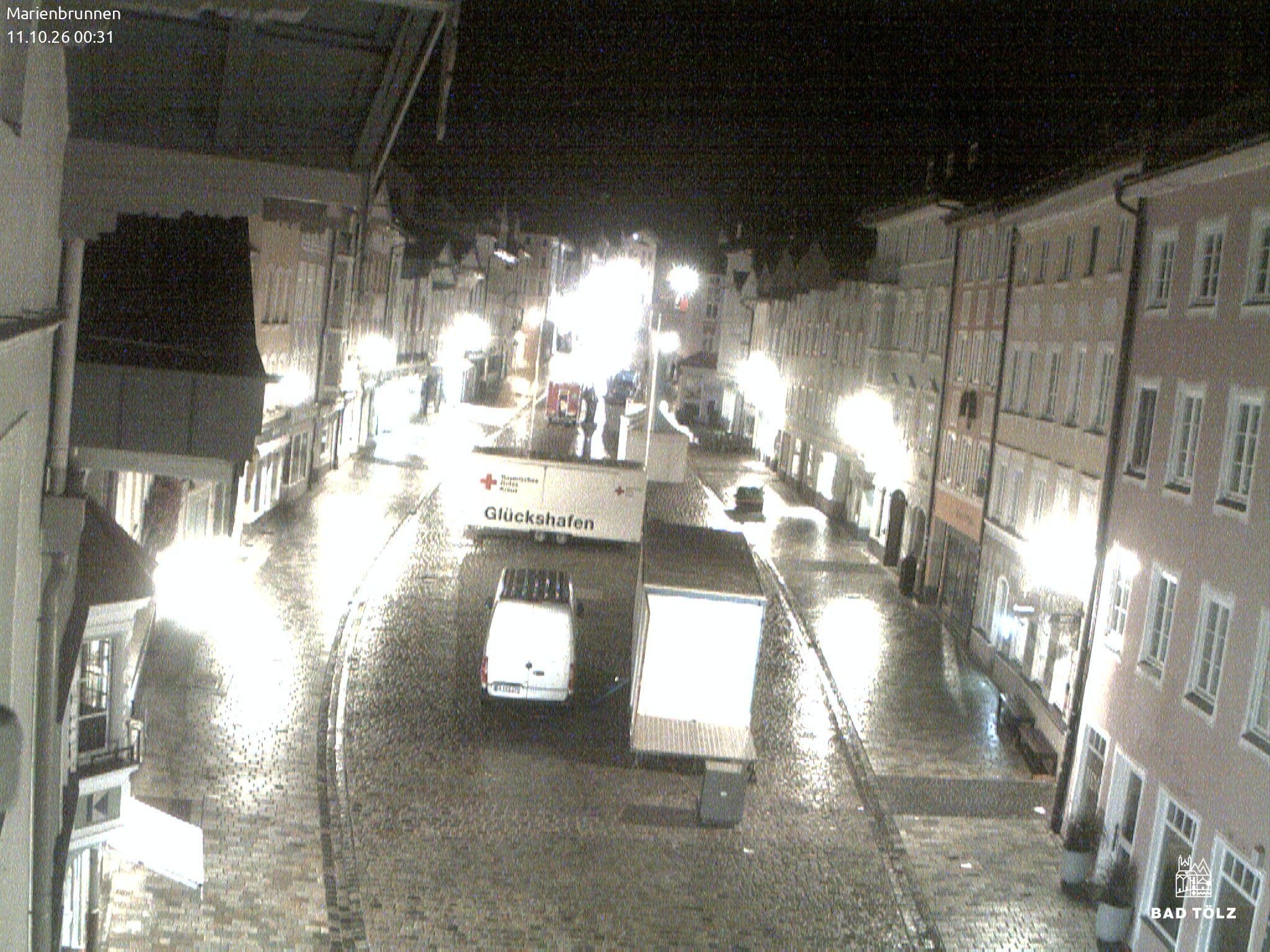 Archived image Webcam Marienbrunnen - Bad Tölz