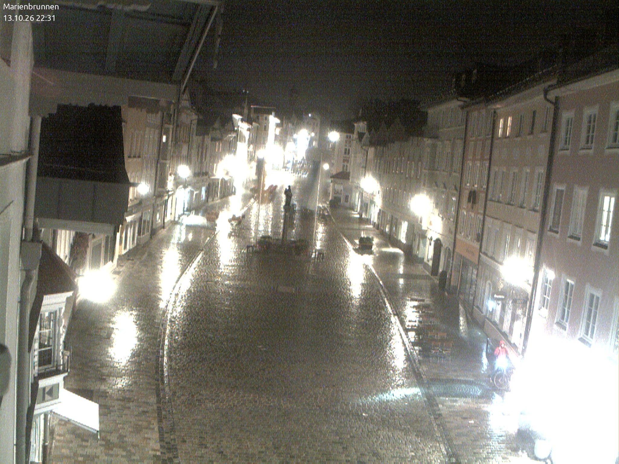 Archived image Webcam Marienbrunnen - Bad Tölz