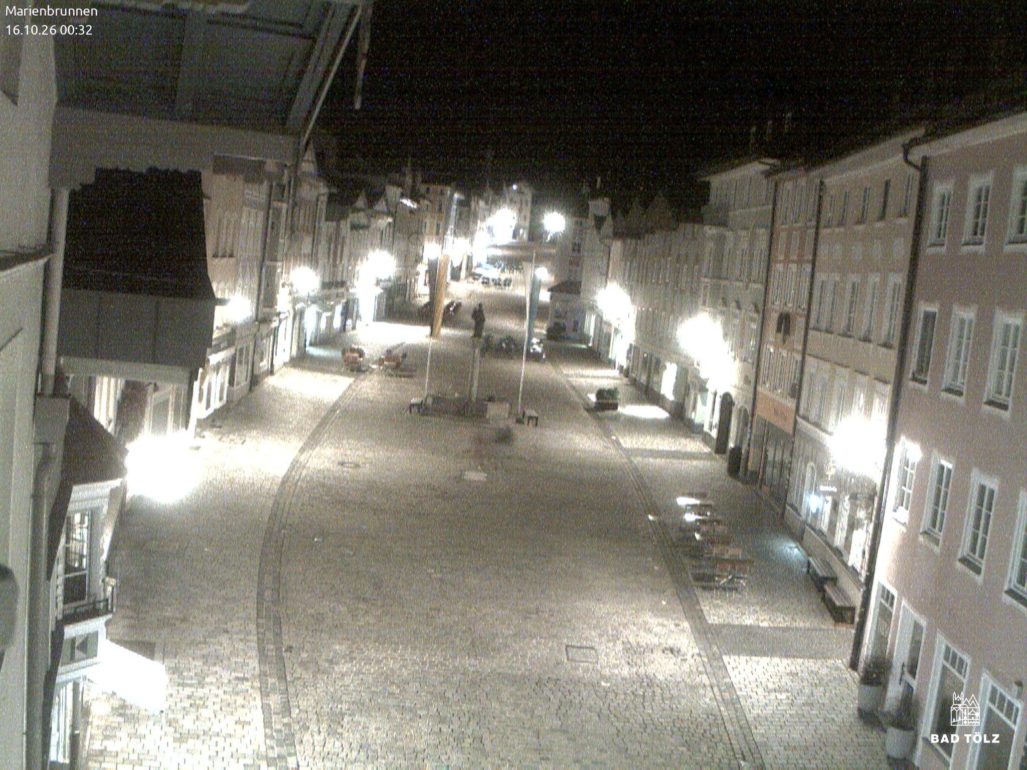 Archived image Webcam Marienbrunnen - Bad Tölz
