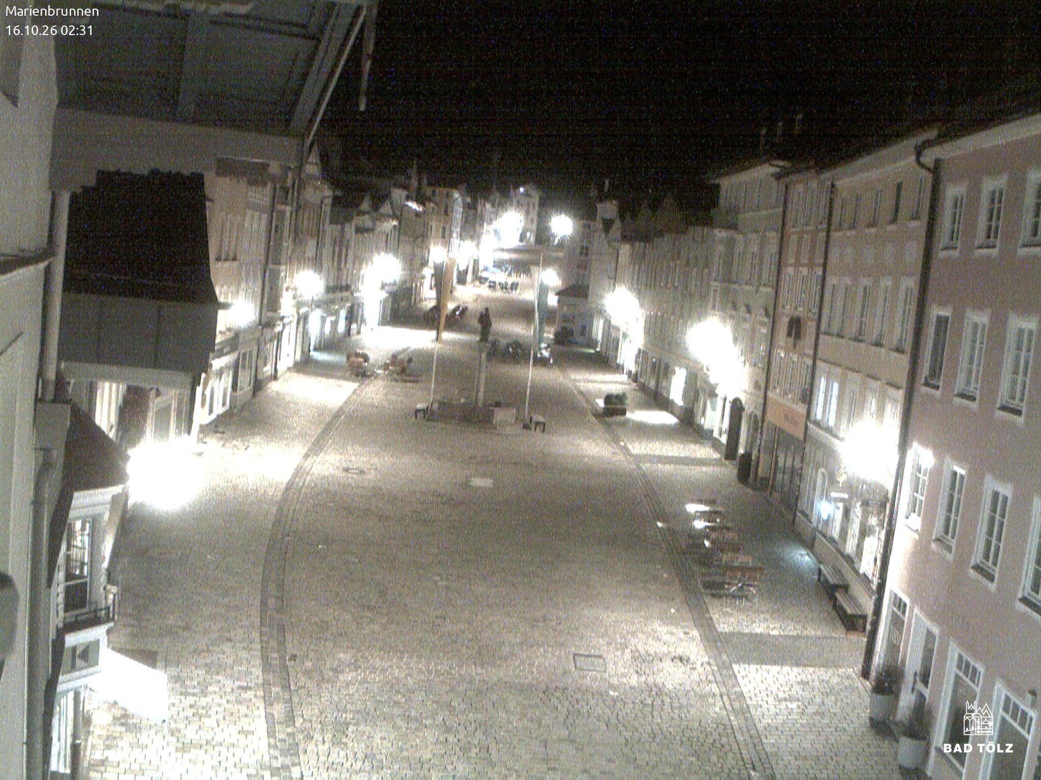 Archived image Webcam Marienbrunnen - Bad Tölz