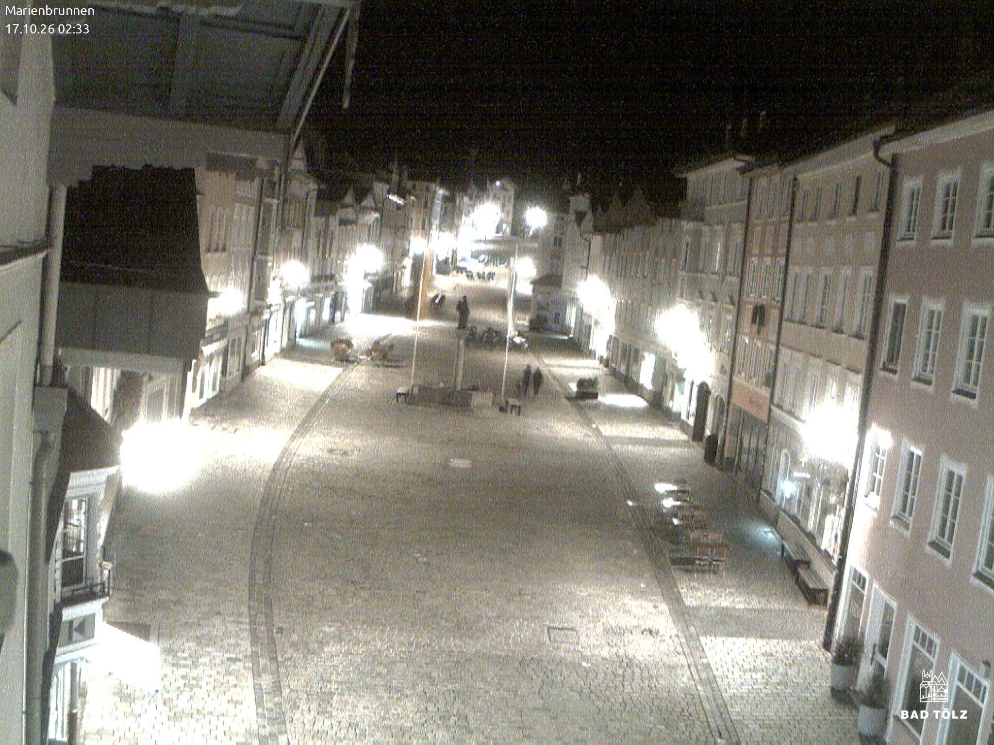 Archived image Webcam Marienbrunnen - Bad Tölz