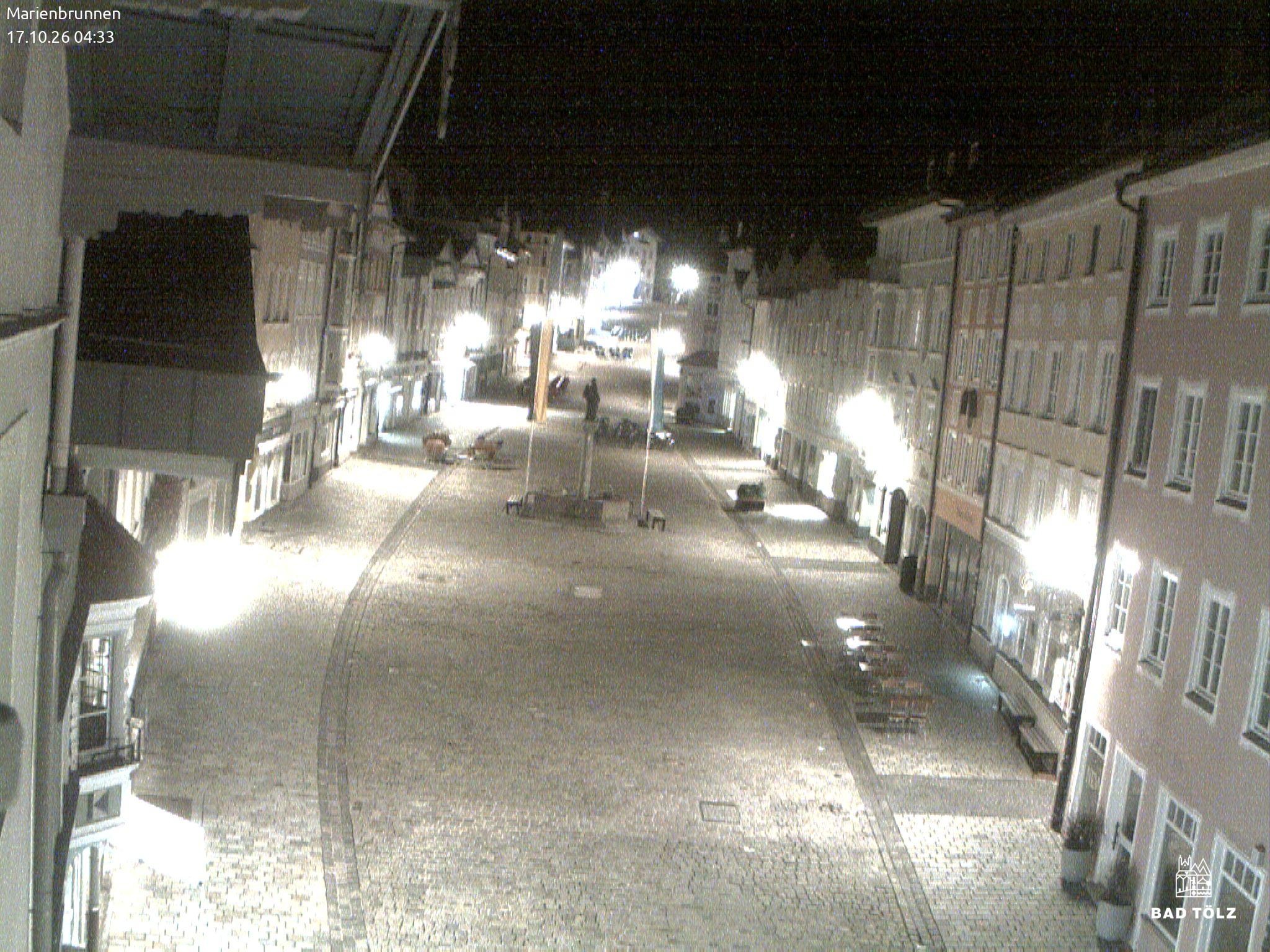 Archived image Webcam Marienbrunnen - Bad Tölz