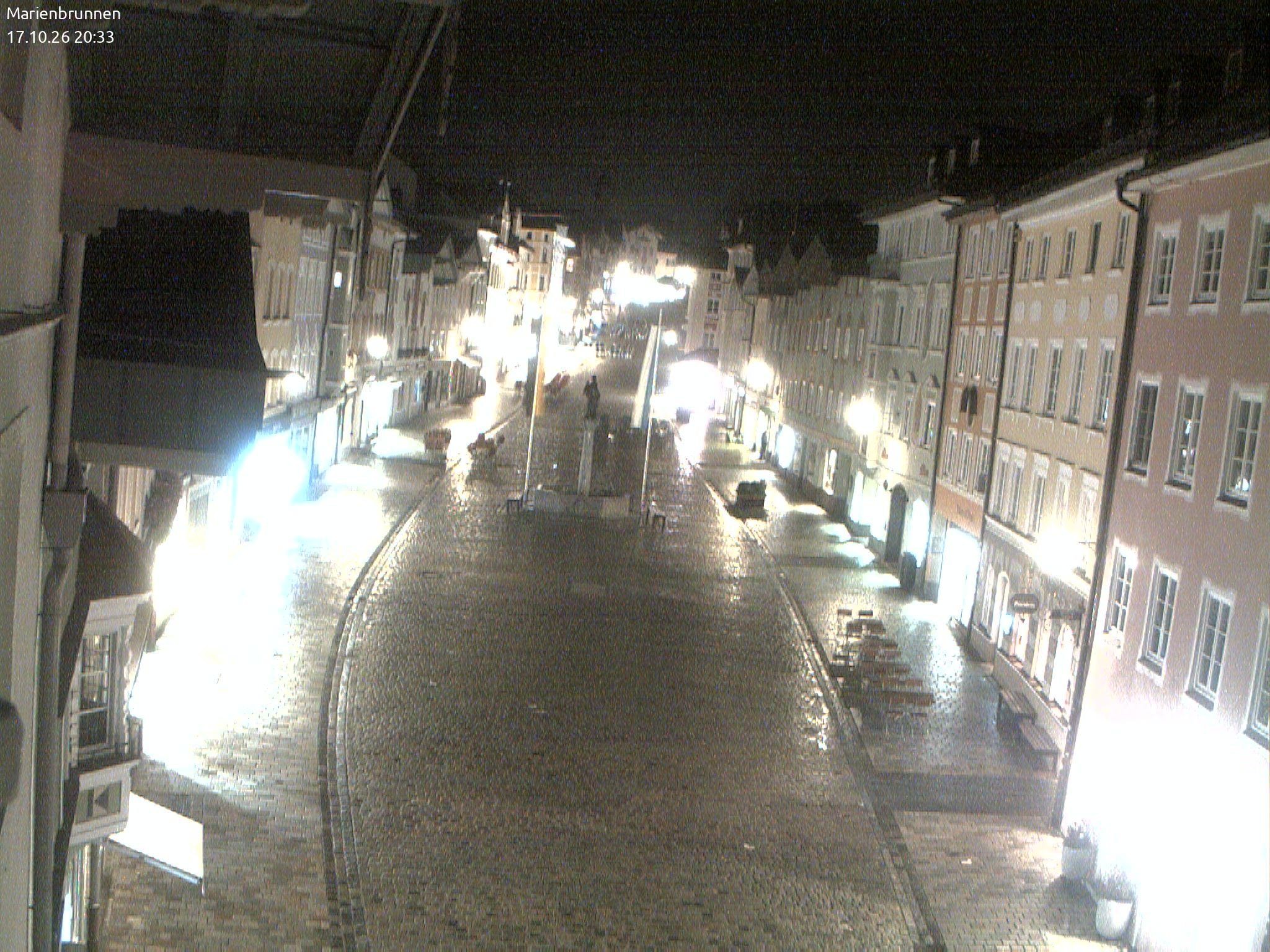 Archiv Foto Webcam Blick auf den Marienbrunnen Bad Tölz
