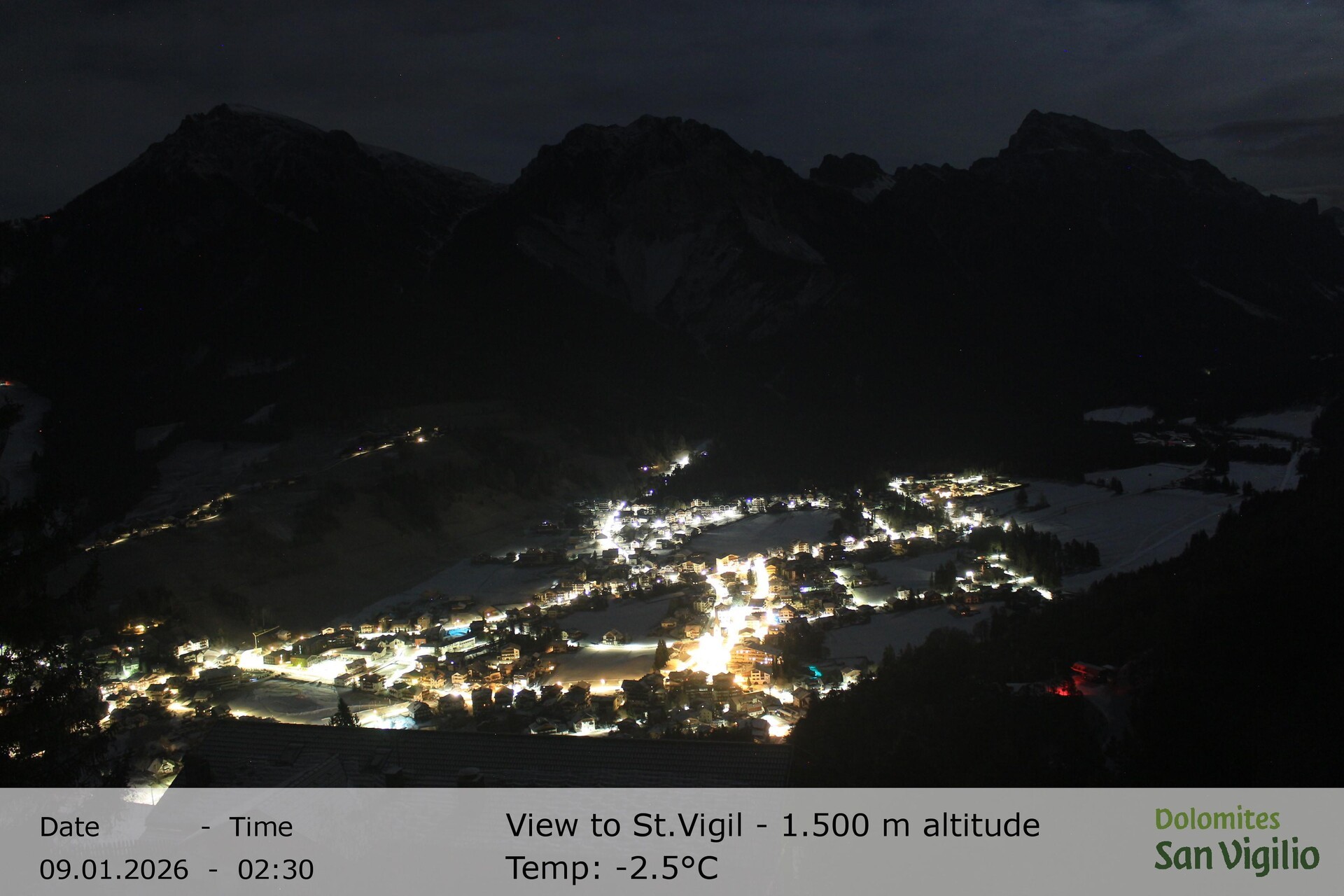 Archived image Webcam San Vigilio in South Tyrol at 1.500 m