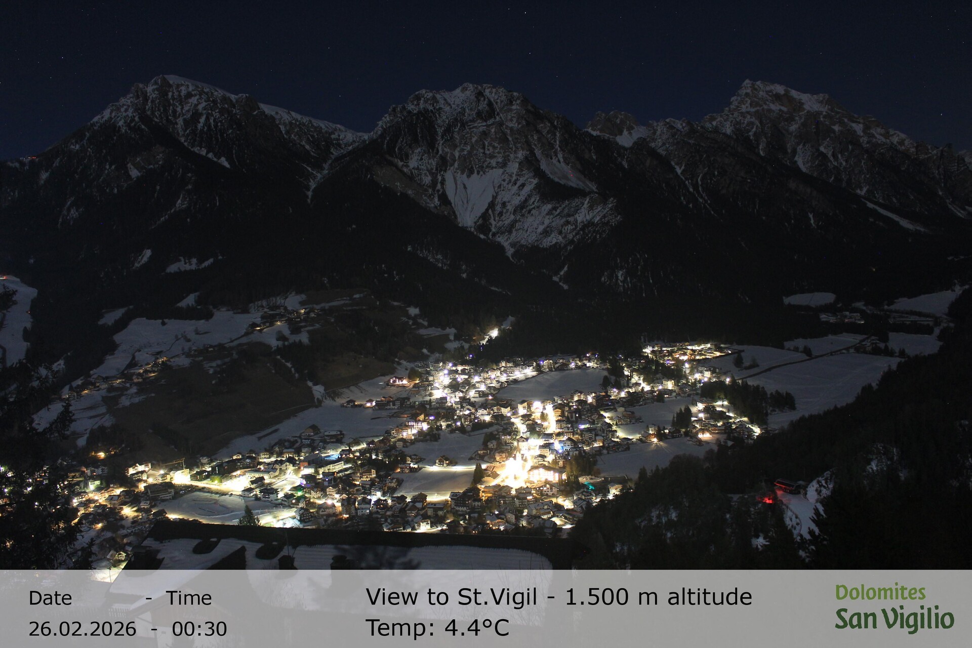Archived image Webcam San Vigilio in South Tyrol at 1.500 m