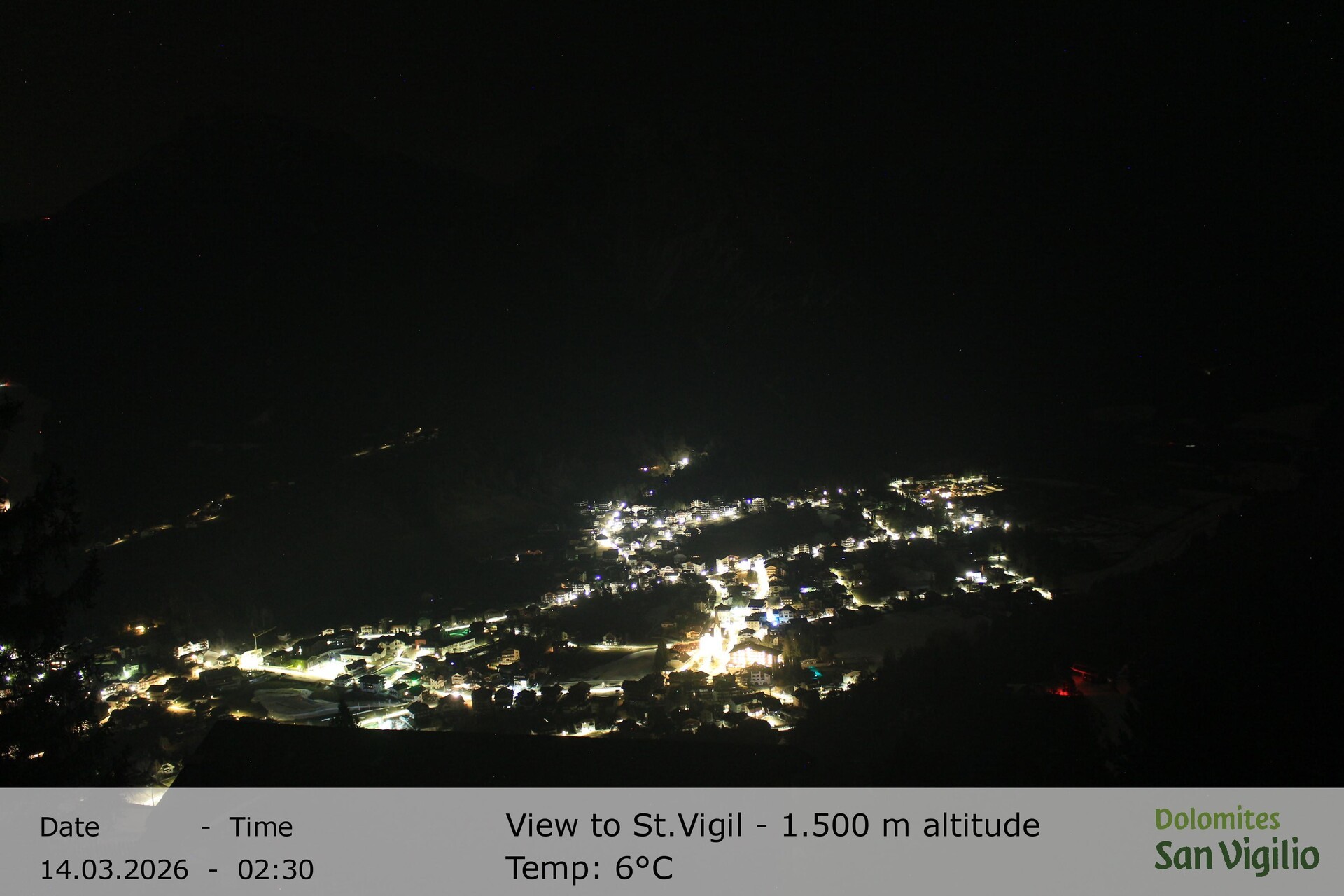 Archived image Webcam San Vigilio in South Tyrol at 1.500 m