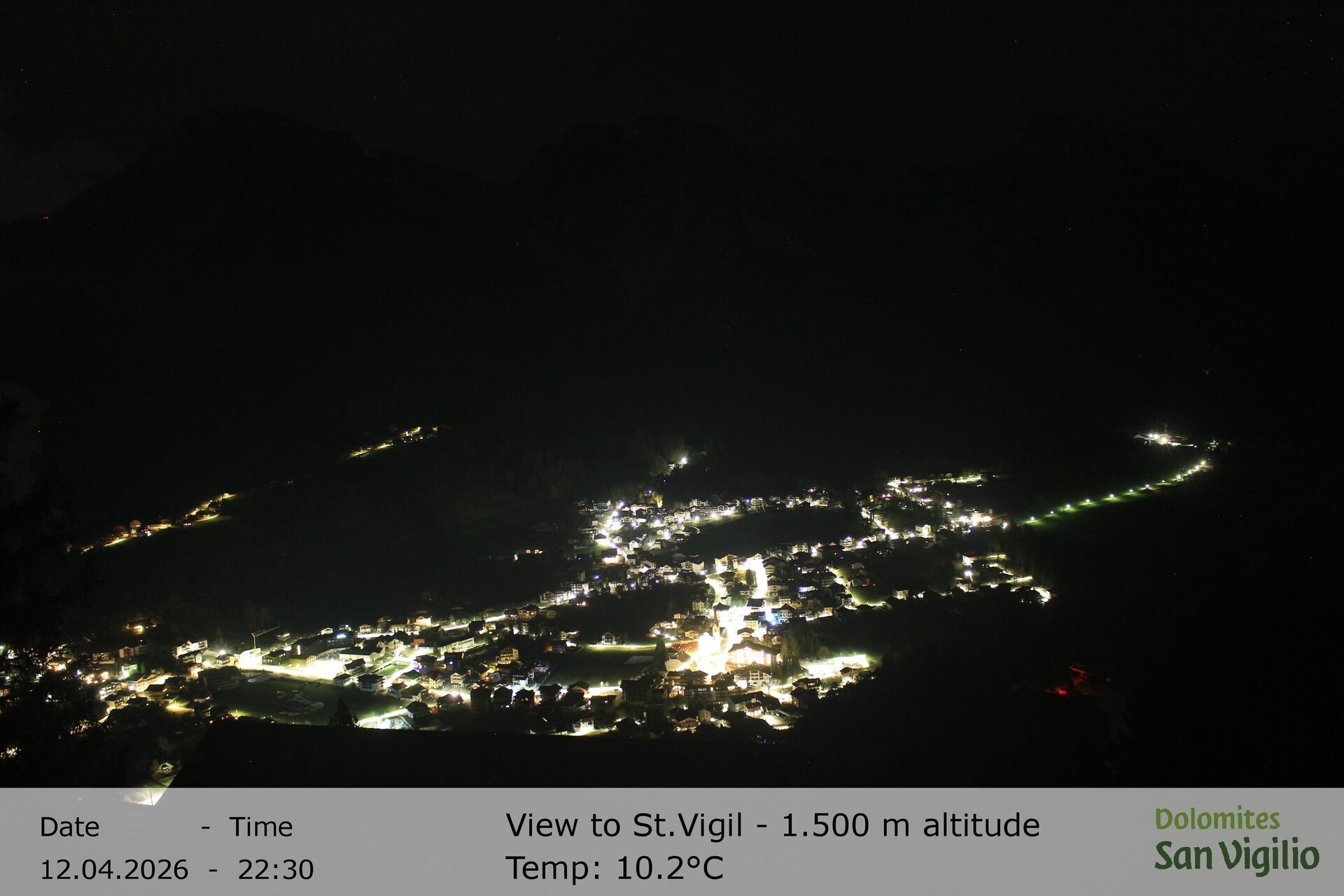 Archived image Webcam San Vigilio in South Tyrol at 1.500 m