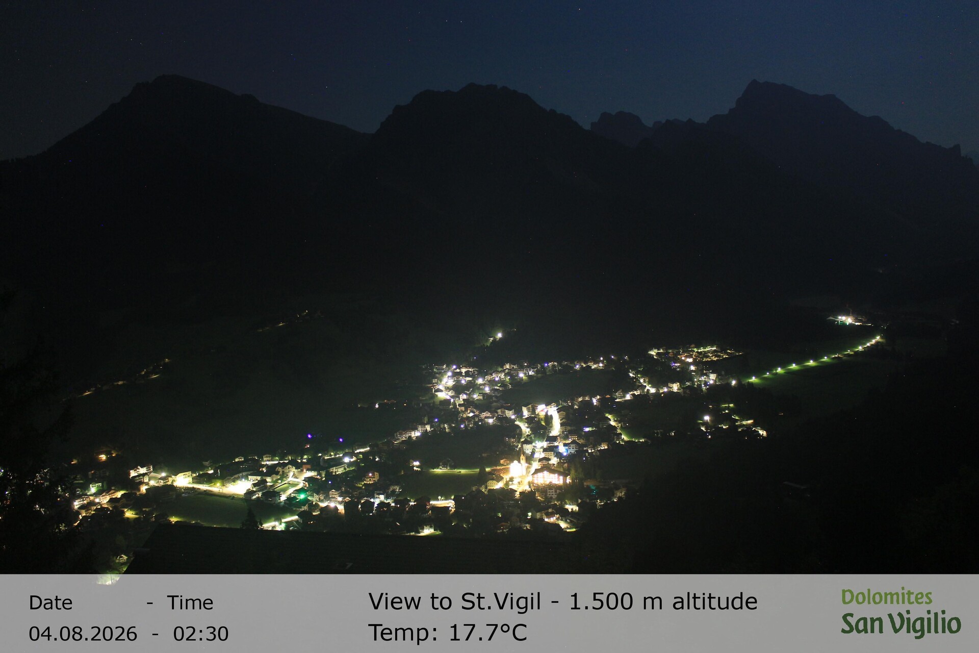 Archived image Webcam San Vigilio in South Tyrol at 1.500 m