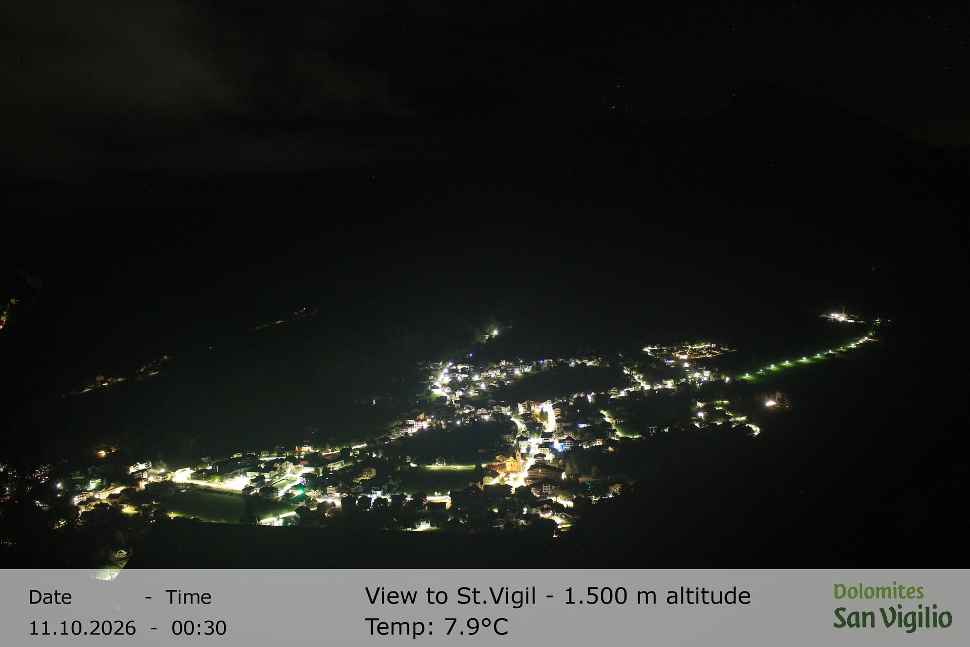 Archived image Webcam San Vigilio in South Tyrol at 1.500 m