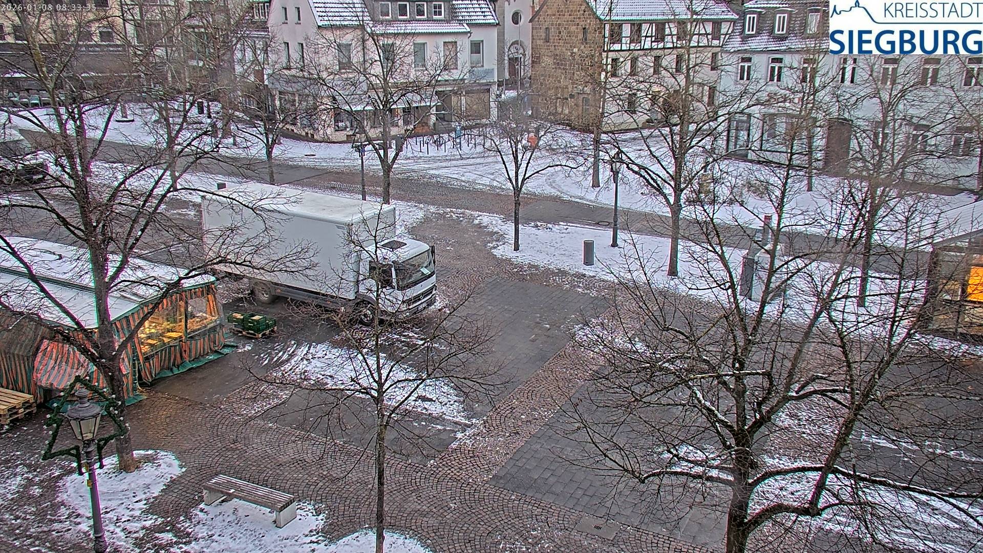 Archiv Foto Webcam Siegburg (Nordrhein-Westfalen) - Blick auf Marktplatz
