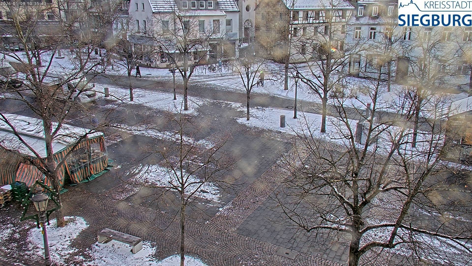 Archiv Foto Webcam Siegburg (Nordrhein-Westfalen) - Blick auf Marktplatz