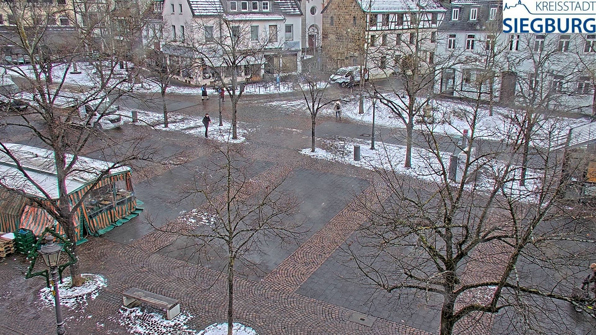 Archiv Foto Webcam Siegburg (Nordrhein-Westfalen) - Blick auf Marktplatz