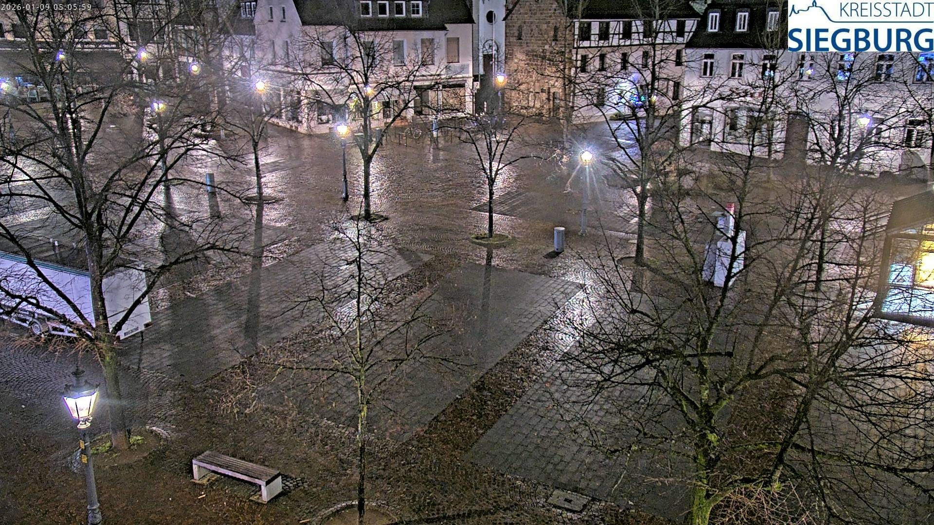 Archiv Foto Webcam Siegburg (Nordrhein-Westfalen) - Blick auf Marktplatz