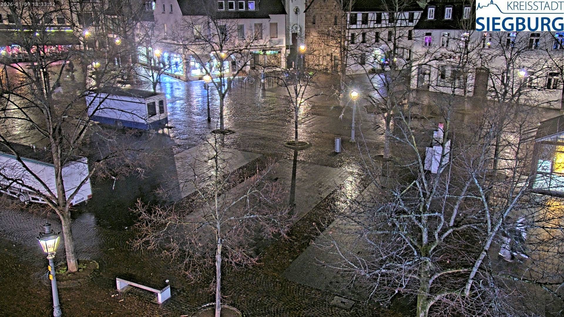 Archiv Foto Webcam Siegburg (Nordrhein-Westfalen) - Blick auf Marktplatz