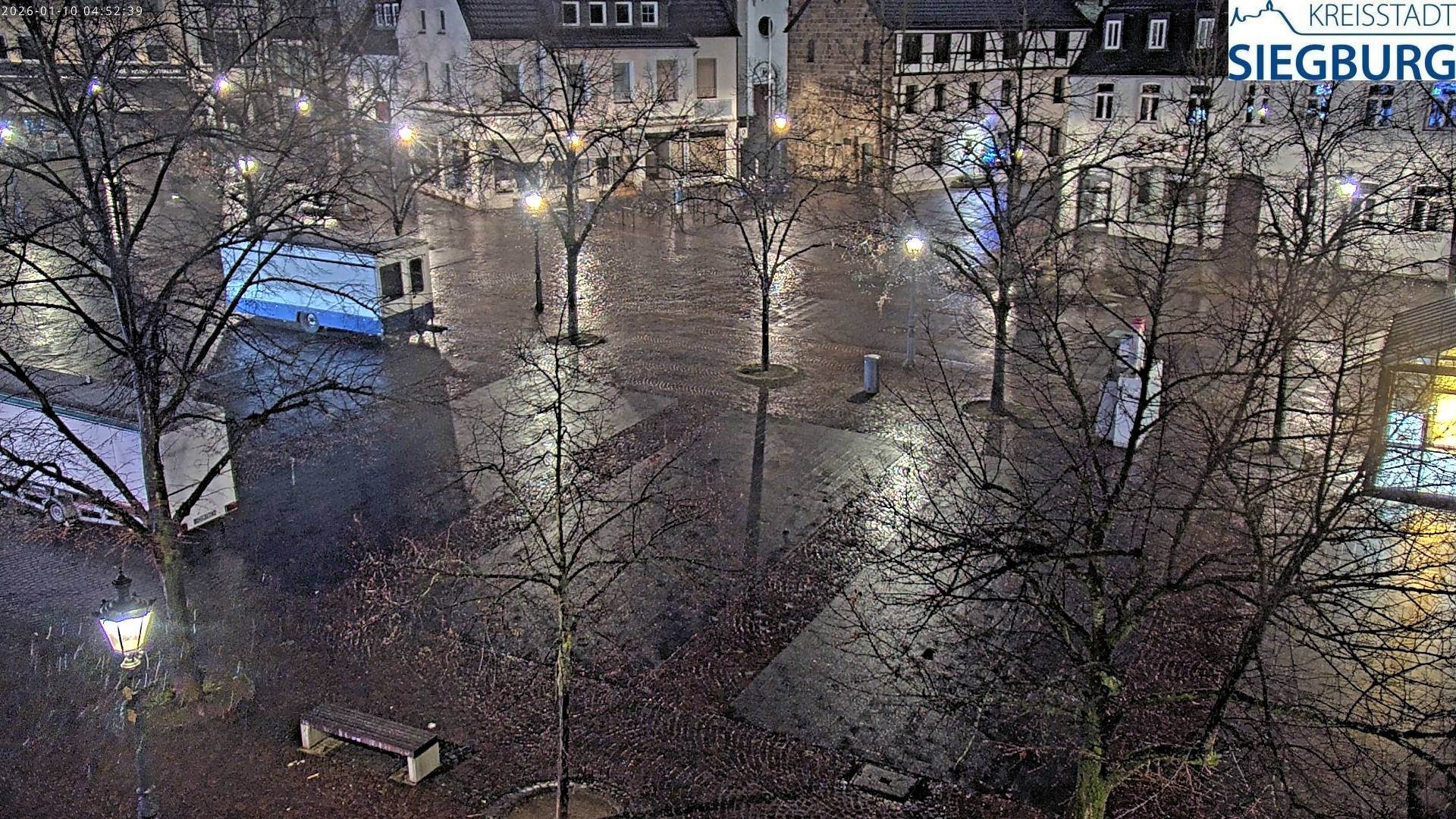 Archiv Foto Webcam Siegburg (Nordrhein-Westfalen) - Blick auf Marktplatz