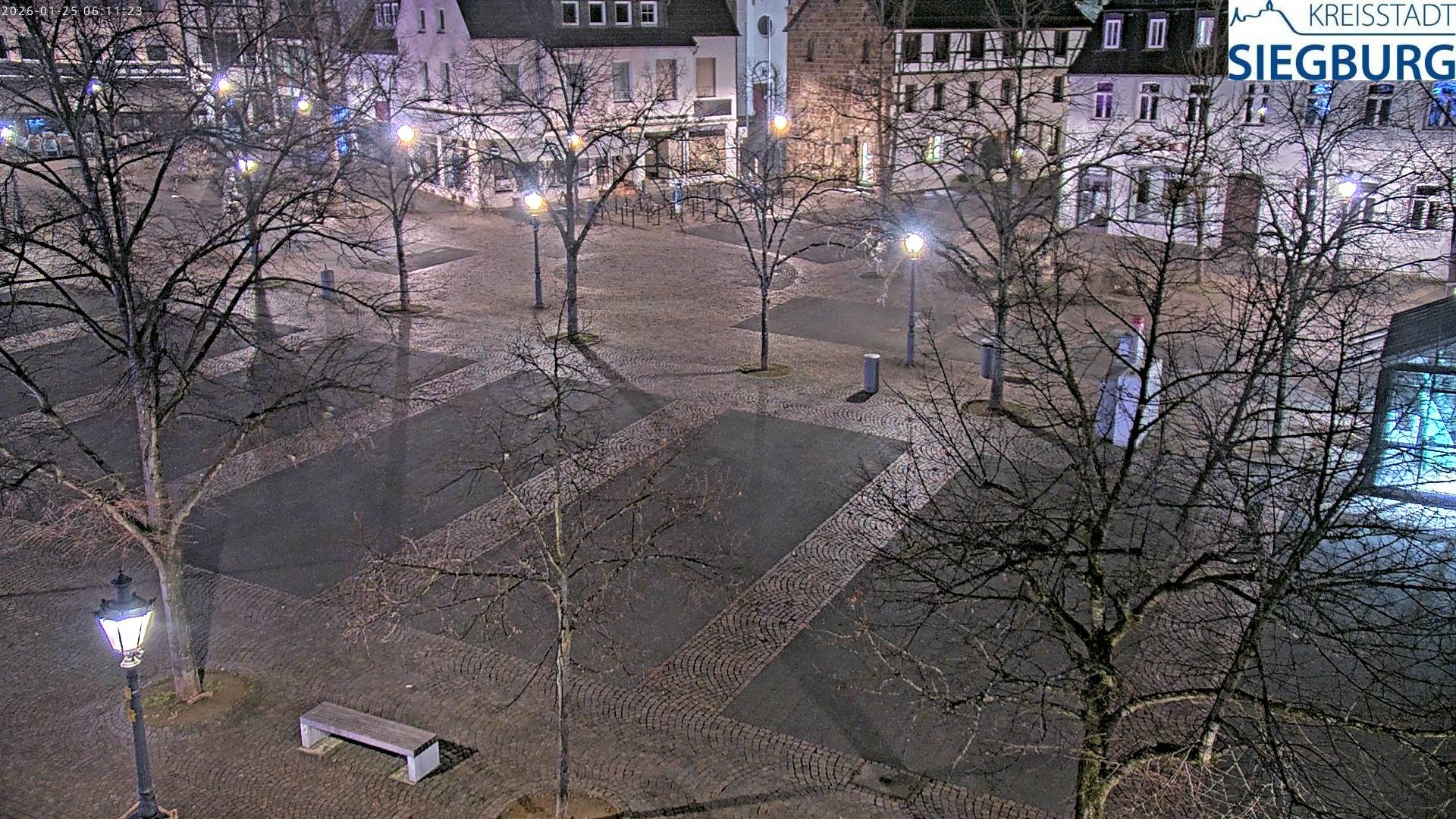 Archiv Foto Webcam Siegburg (Nordrhein-Westfalen) - Blick auf Marktplatz