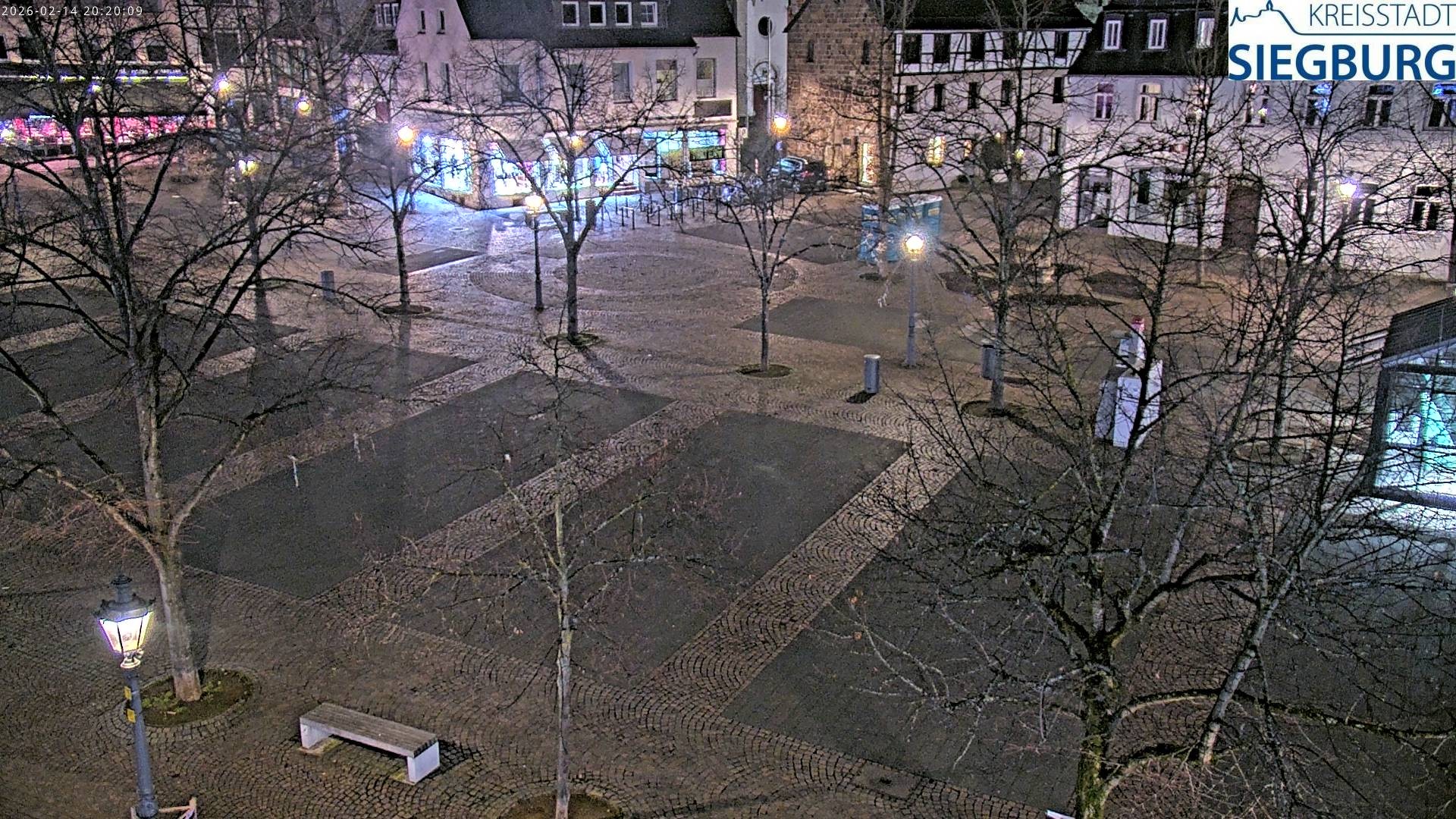 Archiv Foto Webcam Siegburg (Nordrhein-Westfalen) - Blick auf Marktplatz
