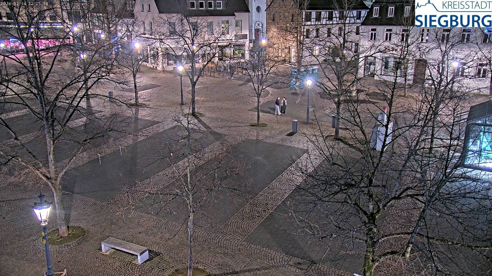 Archiv Foto Webcam Siegburg (Nordrhein-Westfalen) - Blick auf Marktplatz