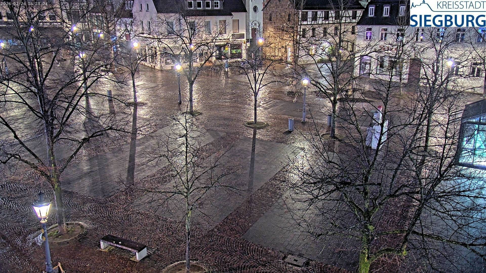 Archiv Foto Webcam Siegburg (Nordrhein-Westfalen) - Blick auf Marktplatz