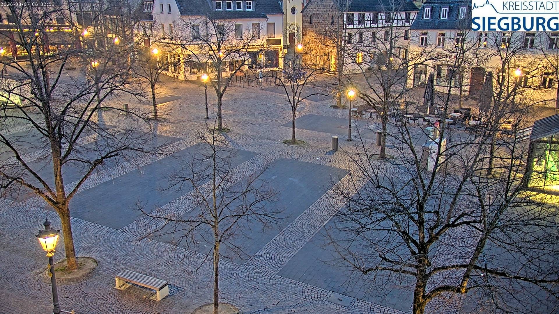 Archiv Foto Webcam Siegburg (Nordrhein-Westfalen) - Blick auf Marktplatz