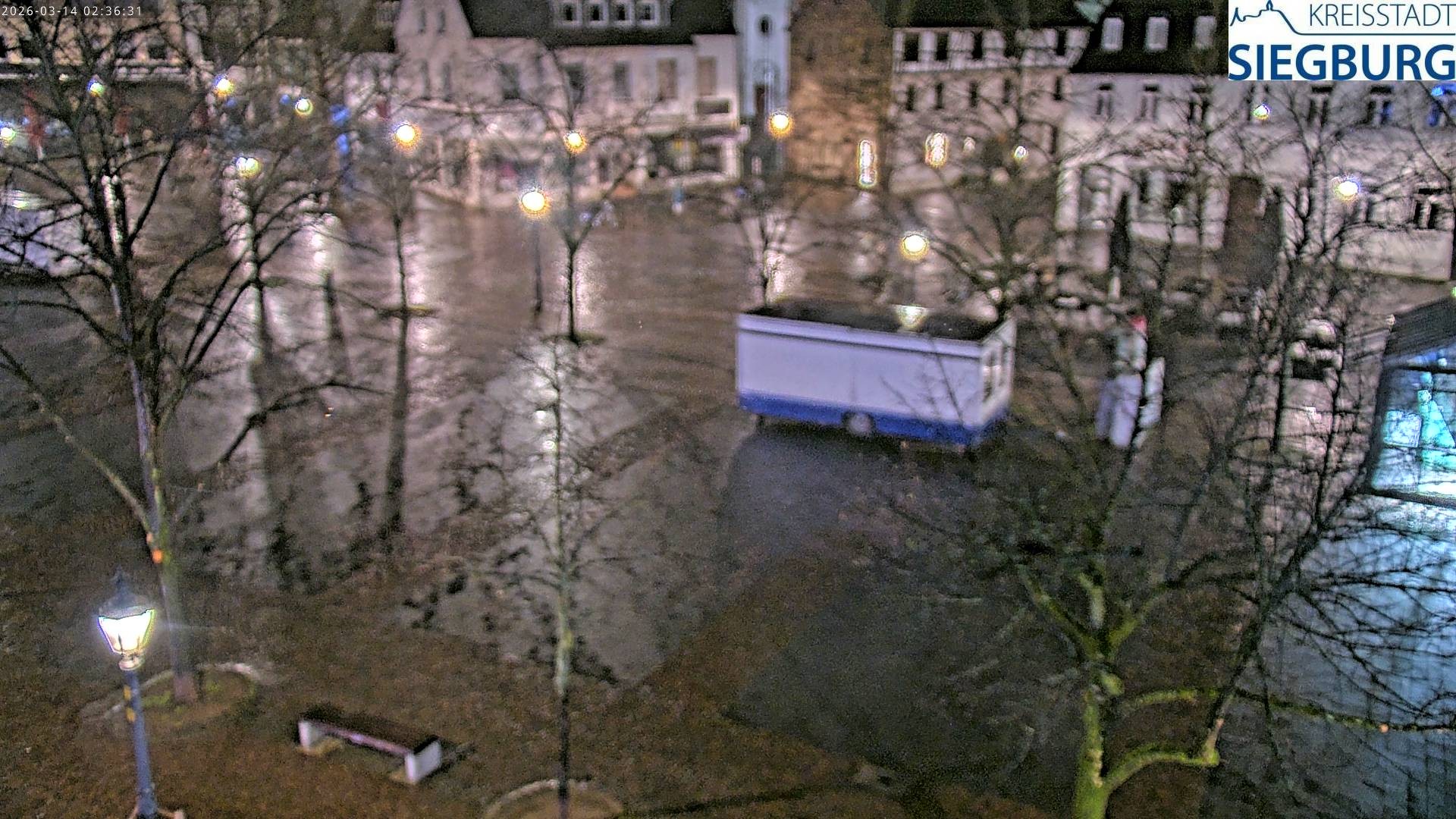 Archiv Foto Webcam Siegburg (Nordrhein-Westfalen) - Blick auf Marktplatz