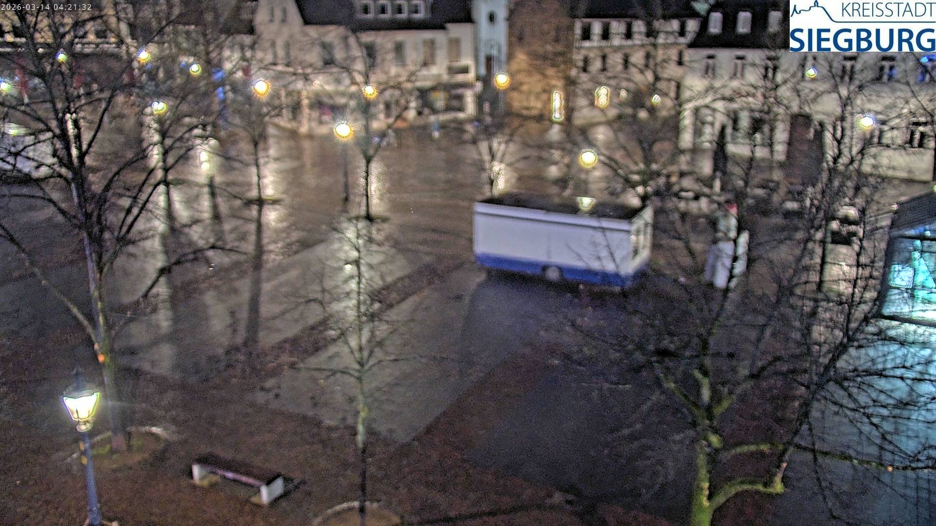 Archiv Foto Webcam Siegburg (Nordrhein-Westfalen) - Blick auf Marktplatz