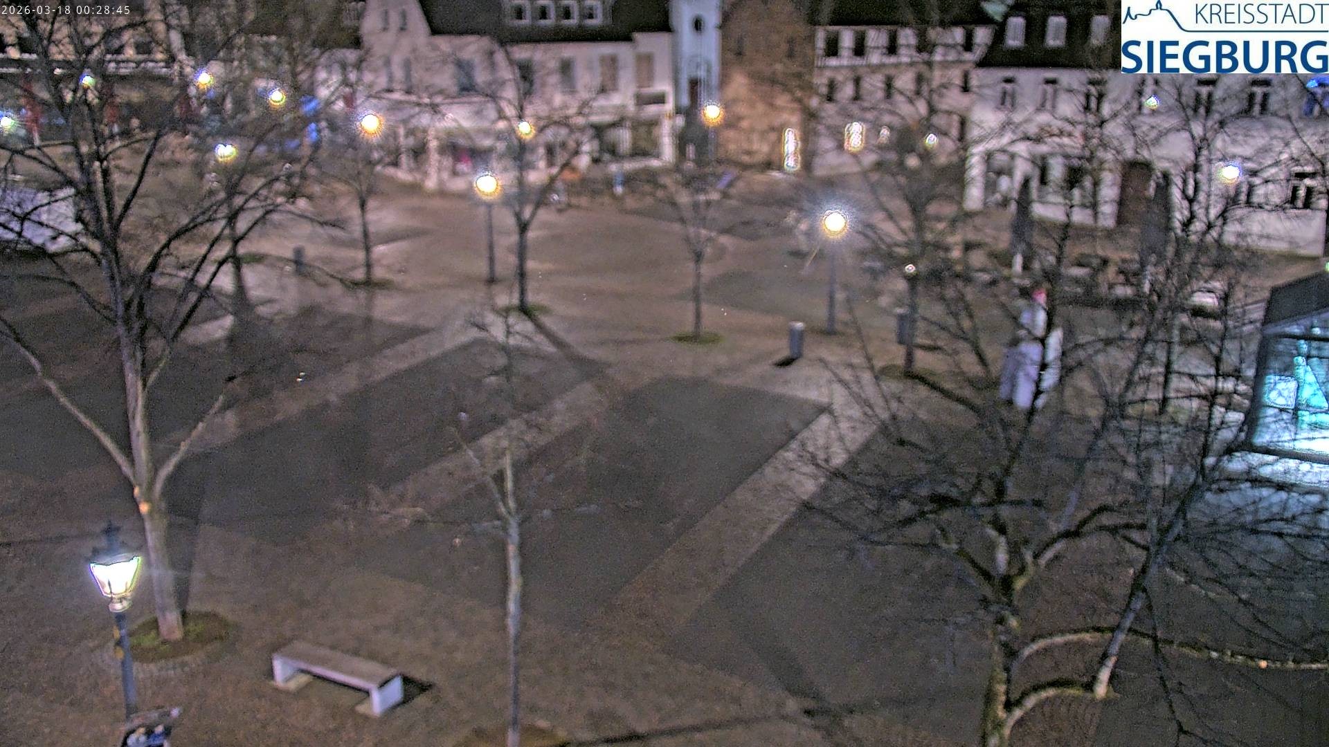 Archiv Foto Webcam Siegburg (Nordrhein-Westfalen) - Blick auf Marktplatz