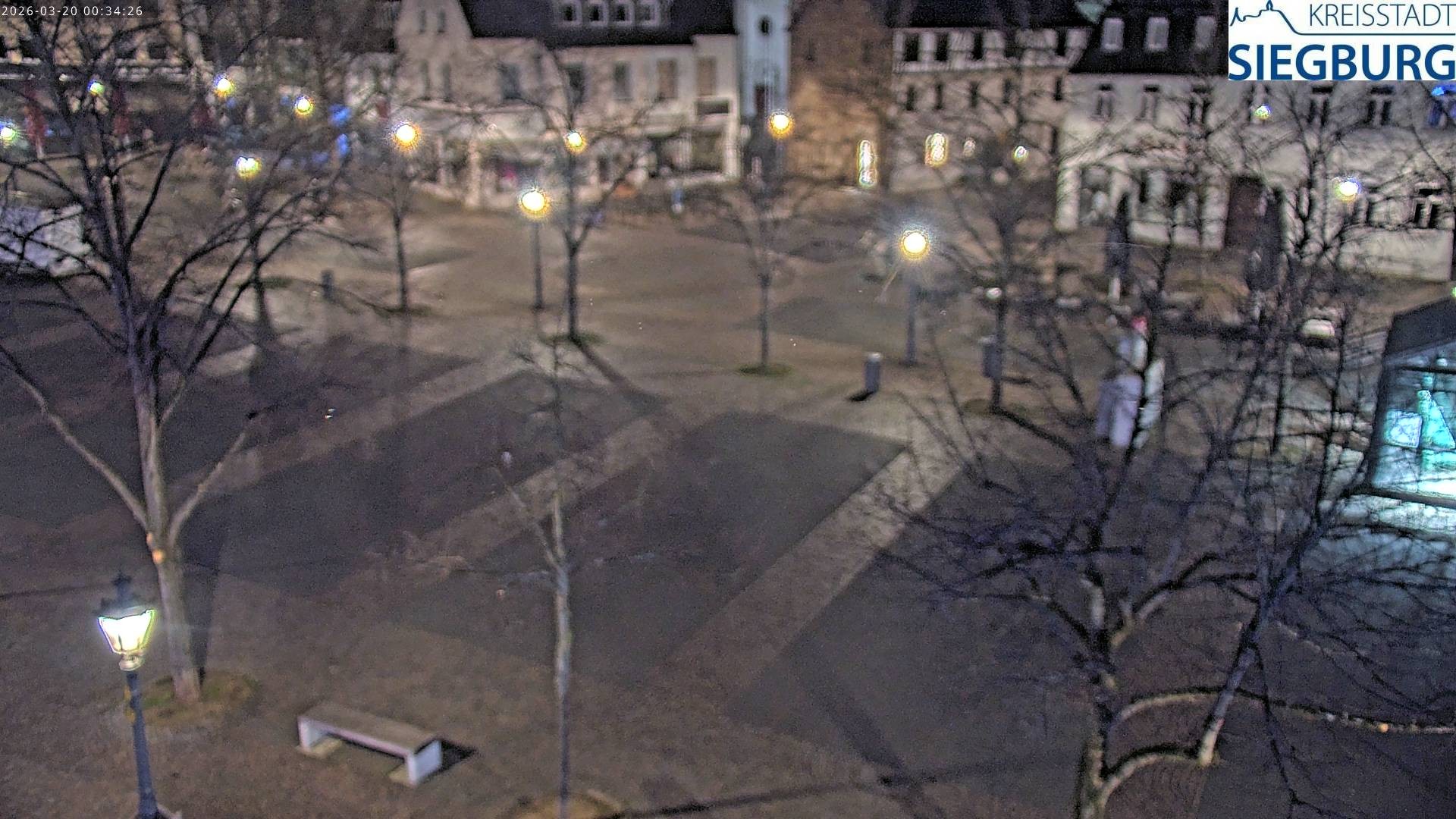 Archiv Foto Webcam Siegburg (Nordrhein-Westfalen) - Blick auf Marktplatz