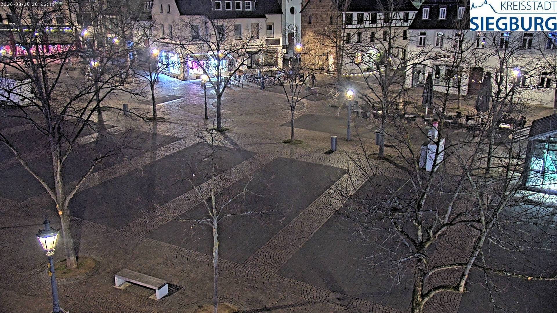 Archiv Foto Webcam Siegburg (Nordrhein-Westfalen) - Blick auf Marktplatz