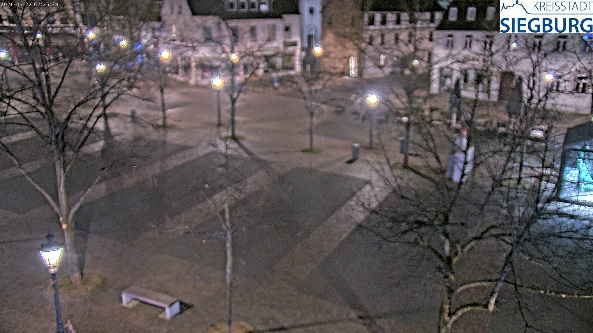 Archiv Foto Webcam Siegburg (Nordrhein-Westfalen) - Blick auf Marktplatz