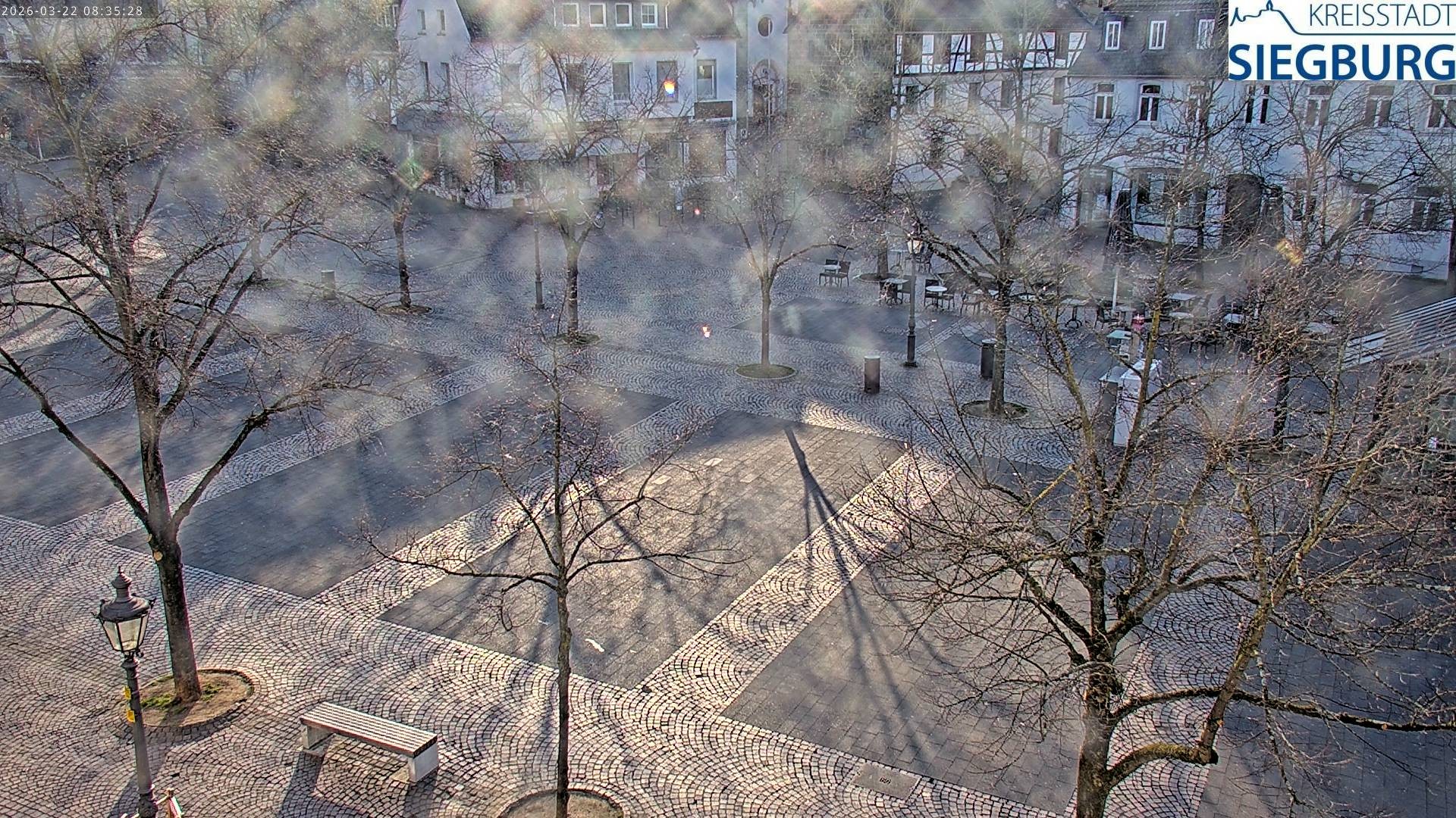 Archiv Foto Webcam Siegburg (Nordrhein-Westfalen) - Blick auf Marktplatz