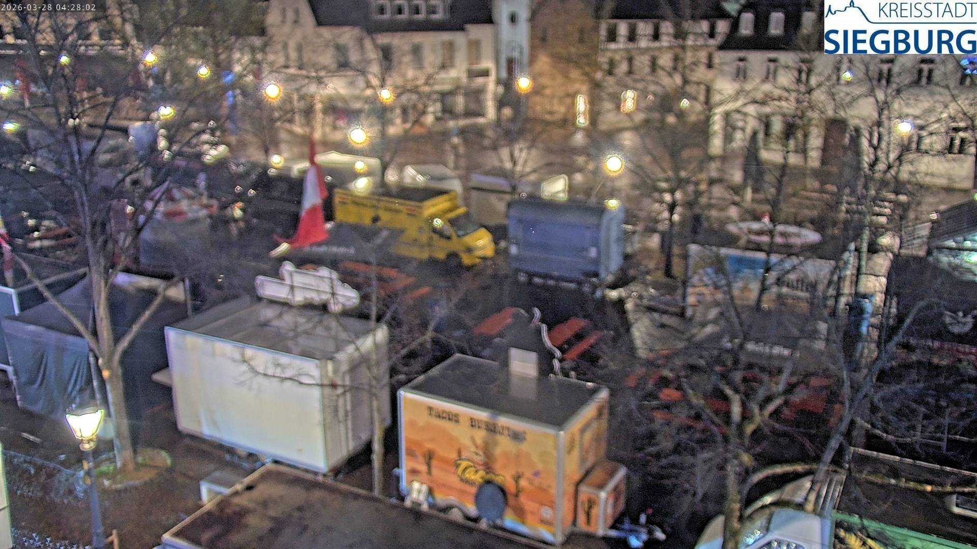 Archiv Foto Webcam Siegburg (Nordrhein-Westfalen) - Blick auf Marktplatz