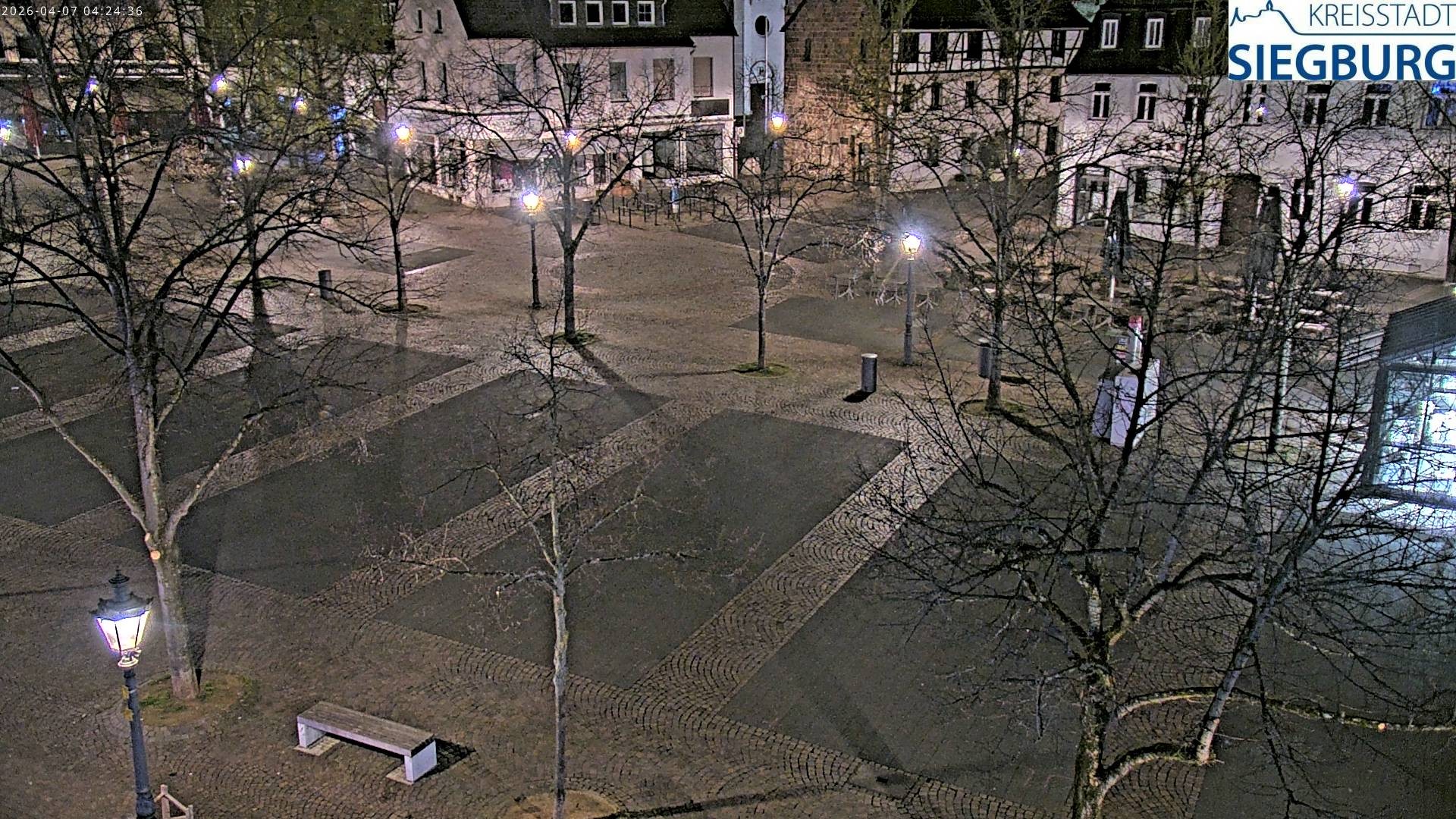 Archiv Foto Webcam Siegburg (Nordrhein-Westfalen) - Blick auf Marktplatz