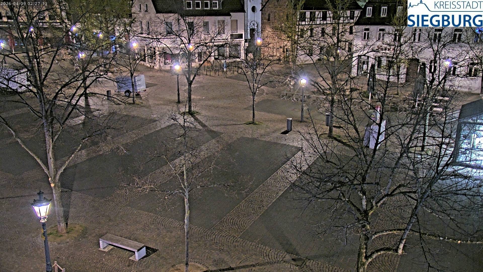 Archiv Foto Webcam Siegburg (Nordrhein-Westfalen) - Blick auf Marktplatz