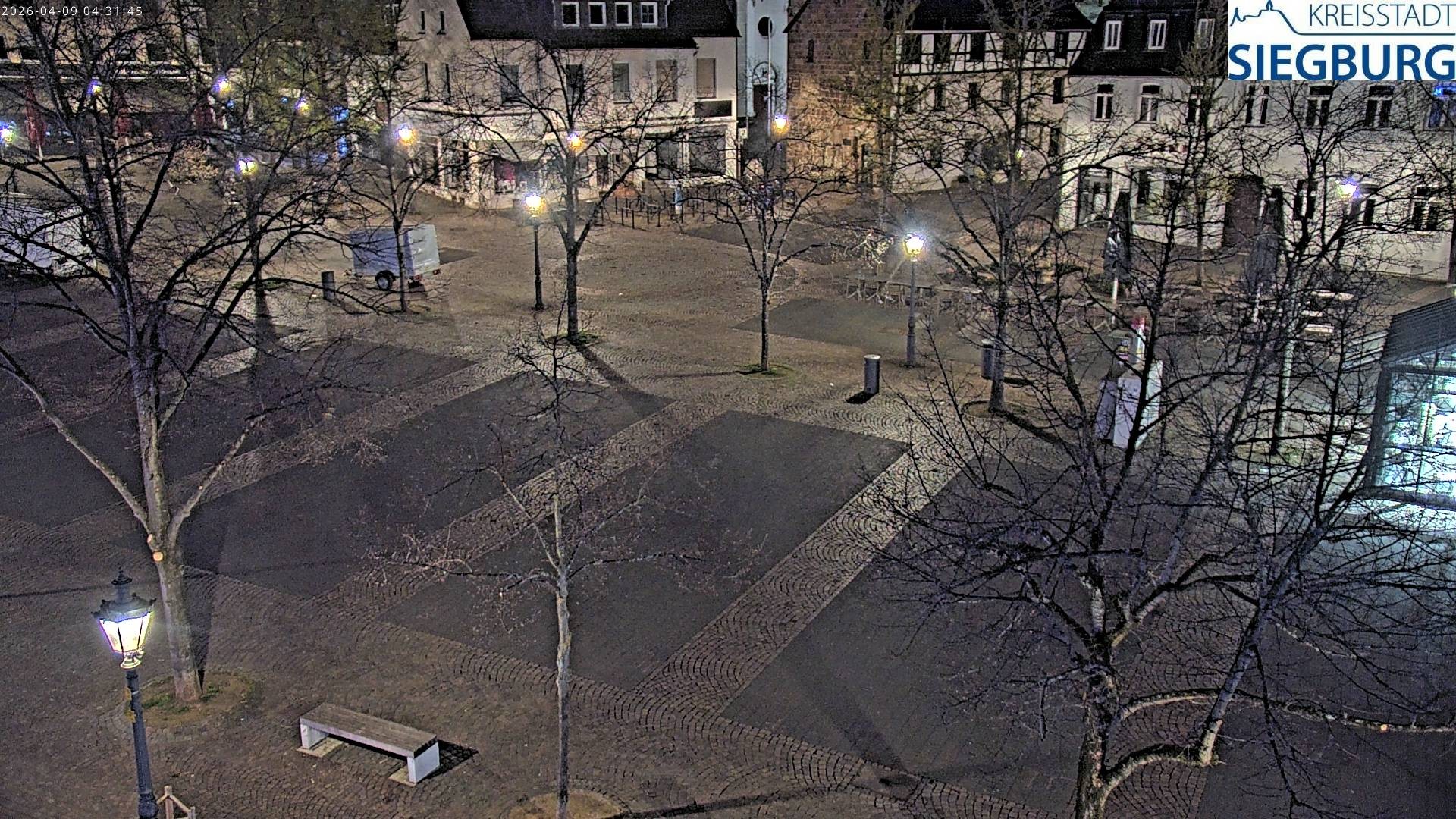 Archiv Foto Webcam Siegburg (Nordrhein-Westfalen) - Blick auf Marktplatz