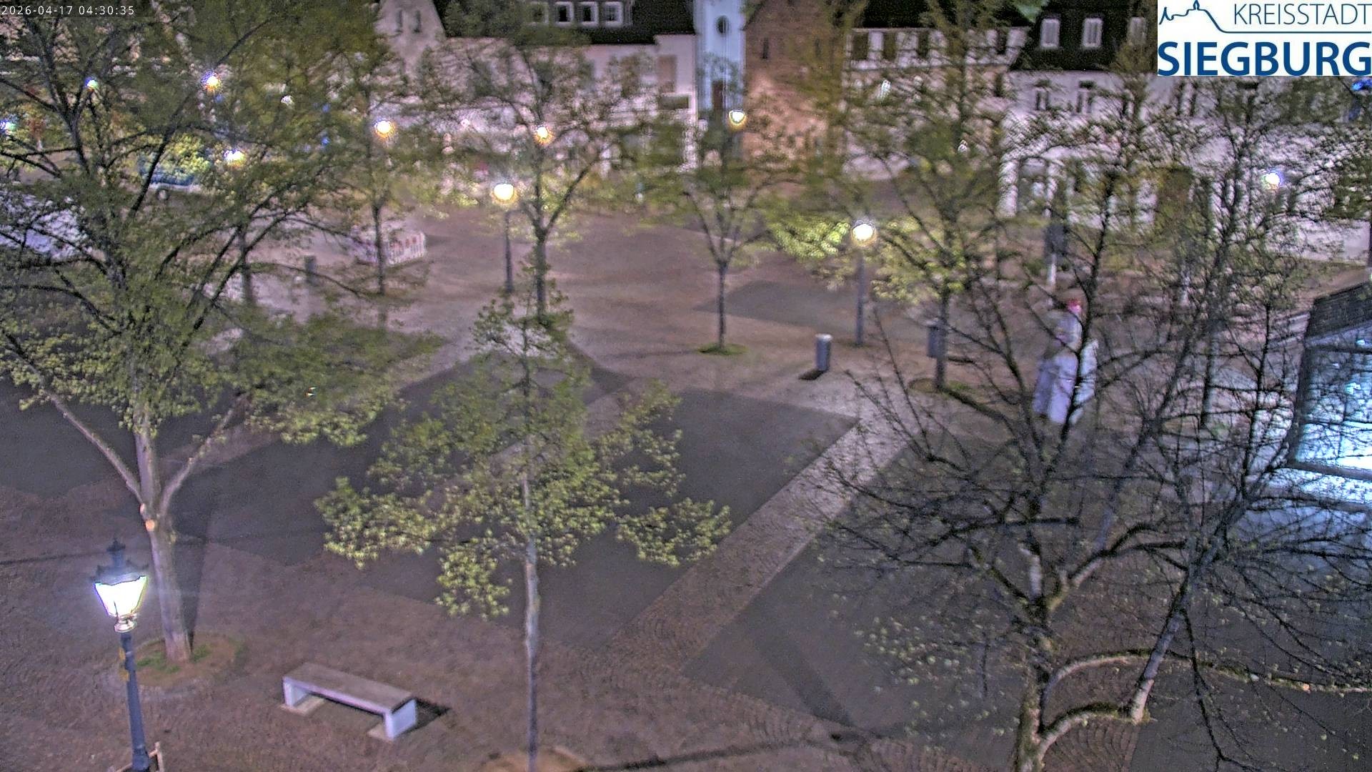 Archiv Foto Webcam Siegburg (Nordrhein-Westfalen) - Blick auf Marktplatz