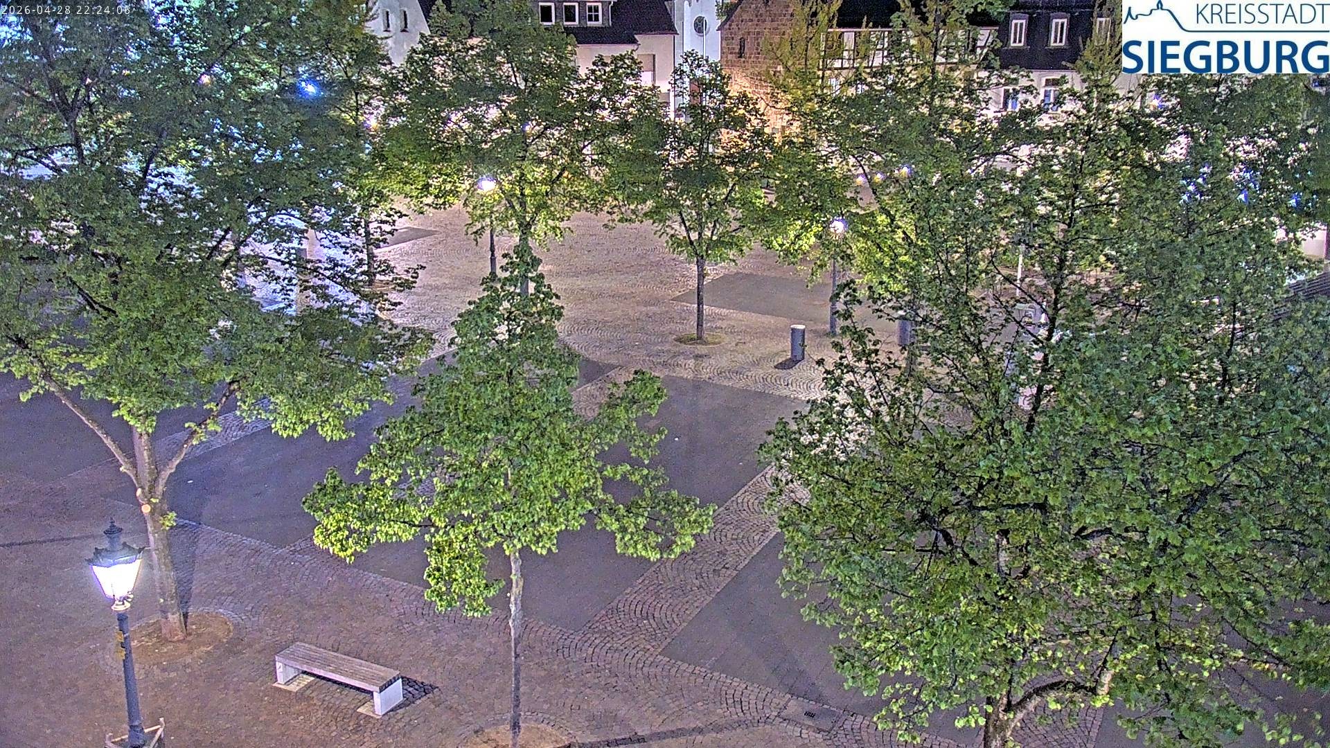 Archiv Foto Webcam Siegburg (Nordrhein-Westfalen) - Blick auf Marktplatz