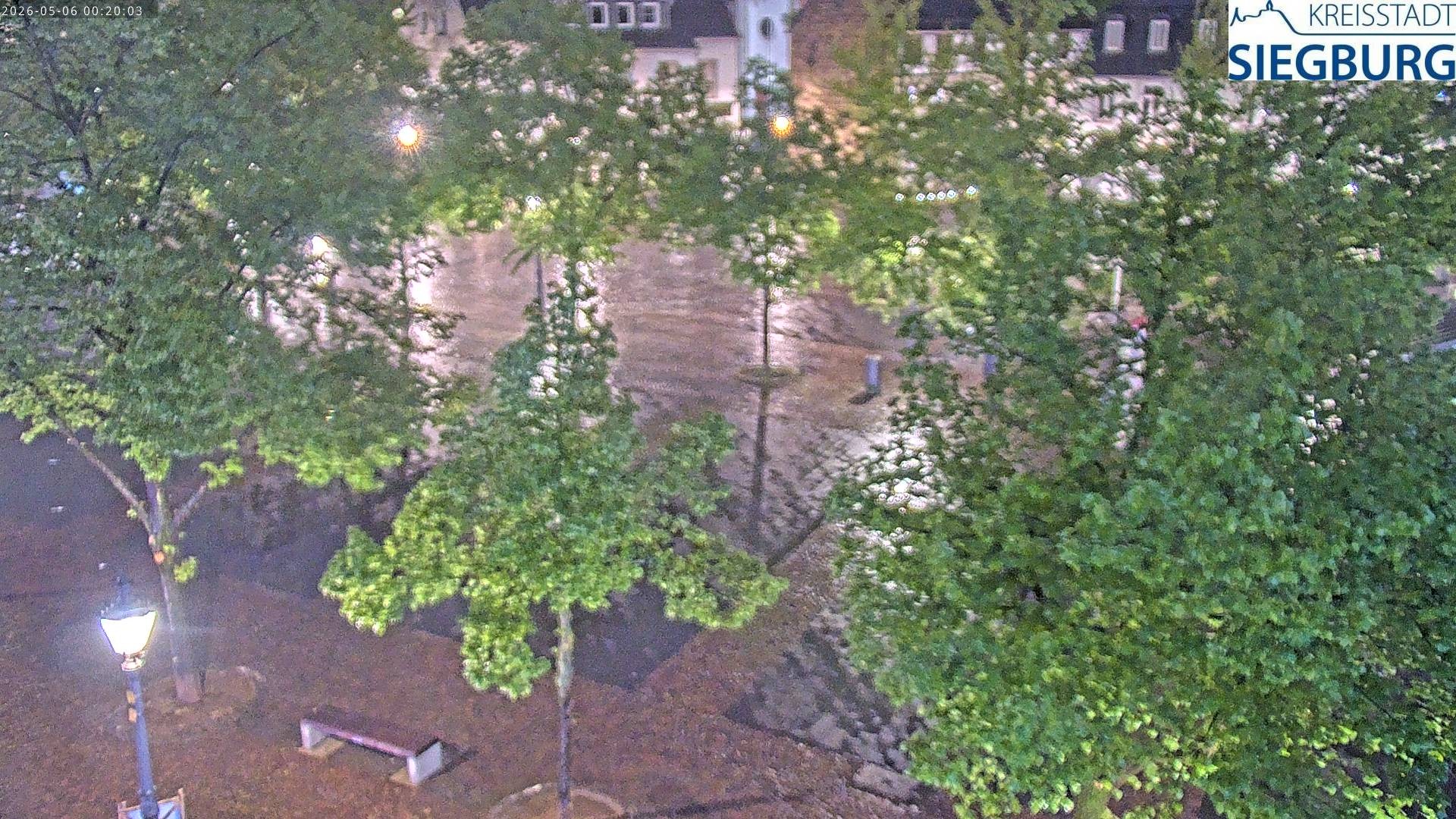 Archiv Foto Webcam Siegburg (Nordrhein-Westfalen) - Blick auf Marktplatz