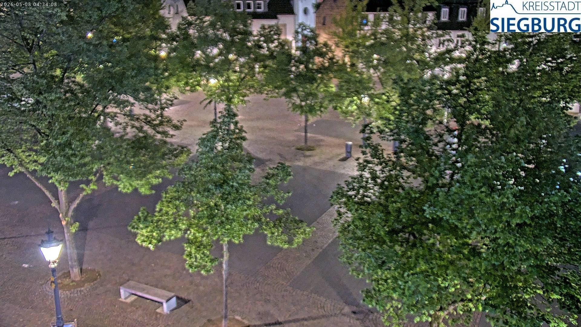 Archiv Foto Webcam Siegburg (Nordrhein-Westfalen) - Blick auf Marktplatz