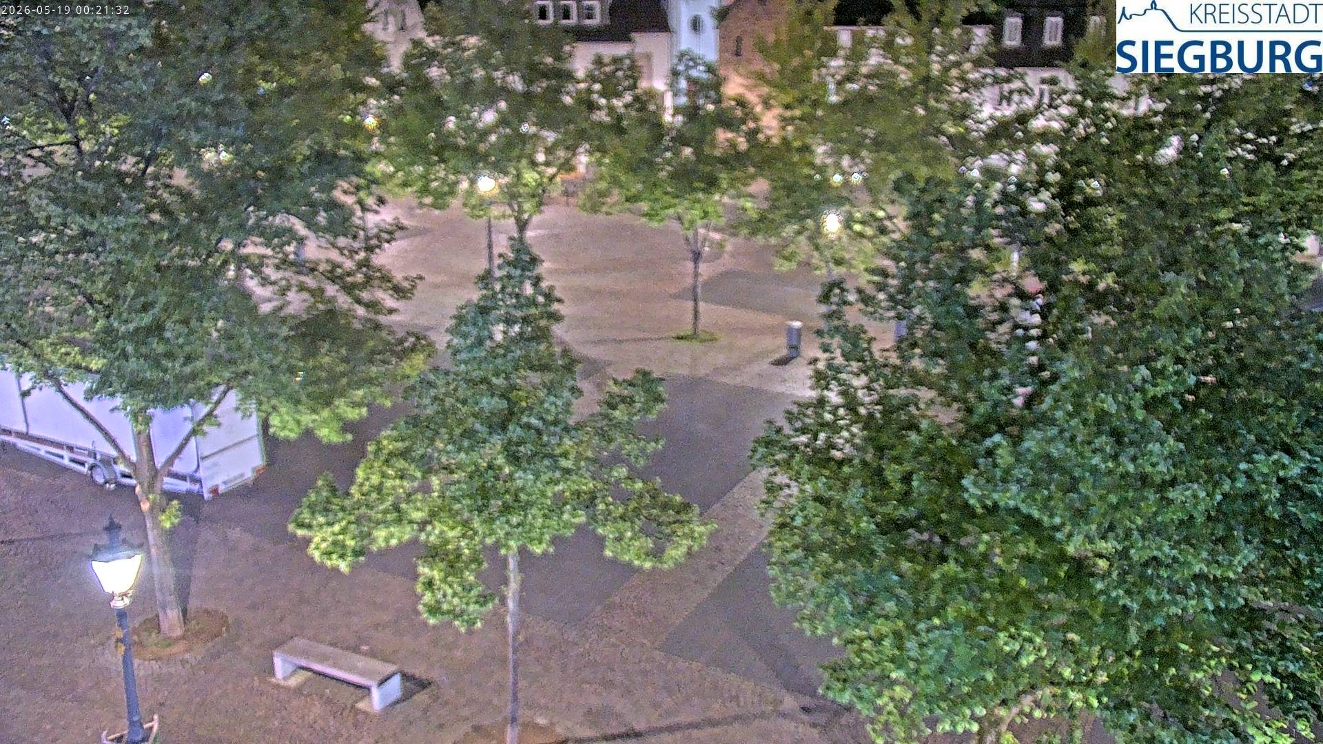Archiv Foto Webcam Siegburg (Nordrhein-Westfalen) - Blick auf Marktplatz