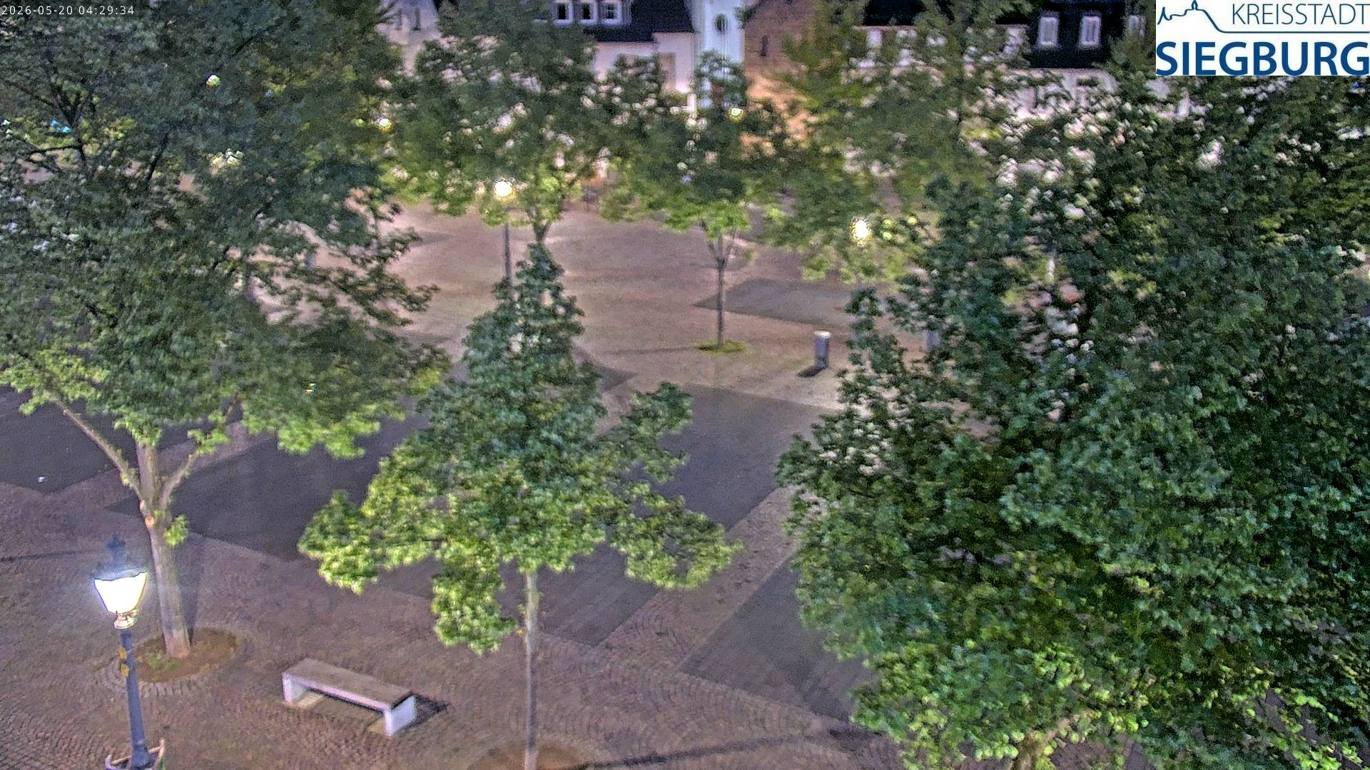 Archiv Foto Webcam Siegburg (Nordrhein-Westfalen) - Blick auf Marktplatz