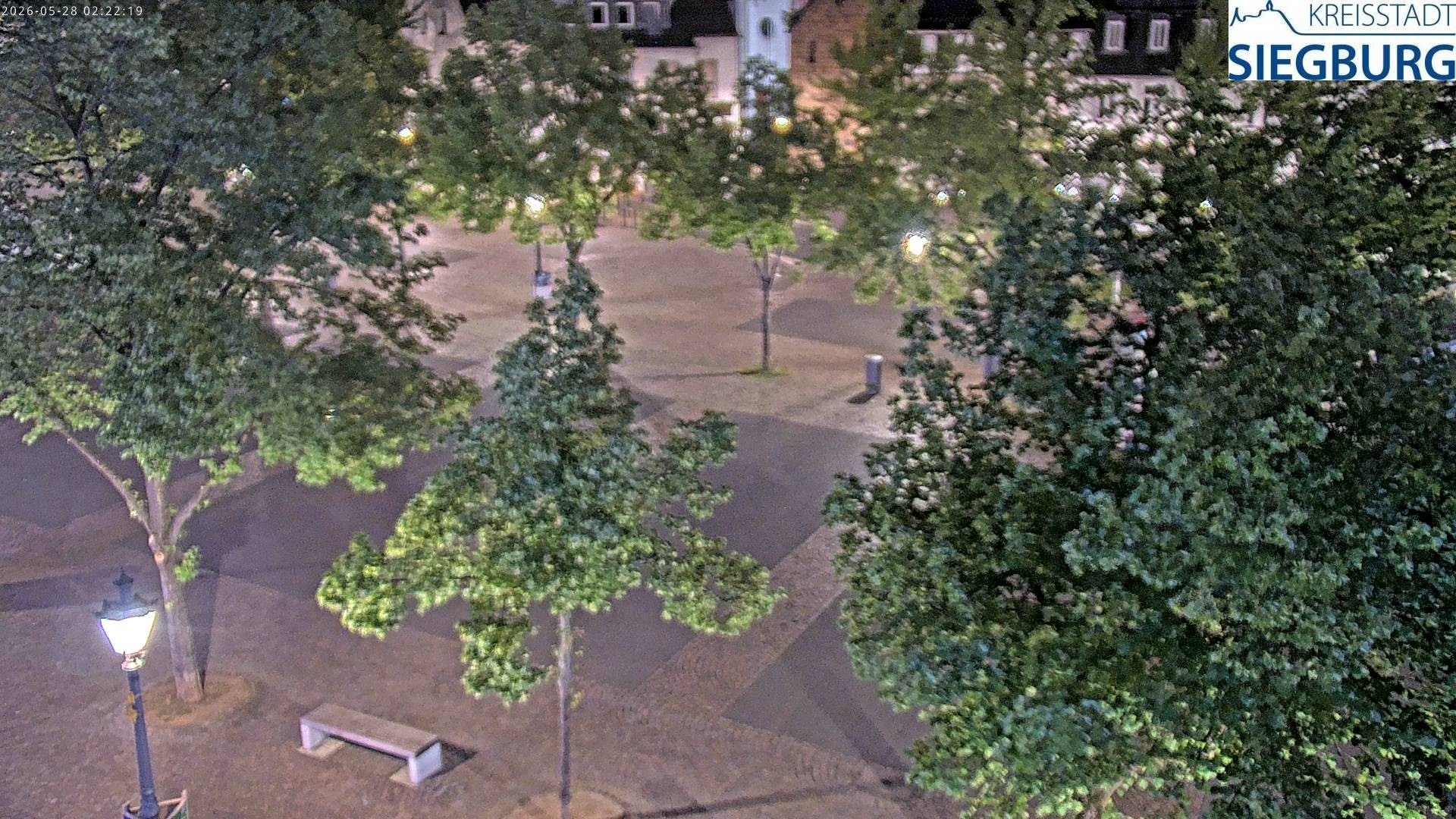 Archiv Foto Webcam Siegburg (Nordrhein-Westfalen) - Blick auf Marktplatz