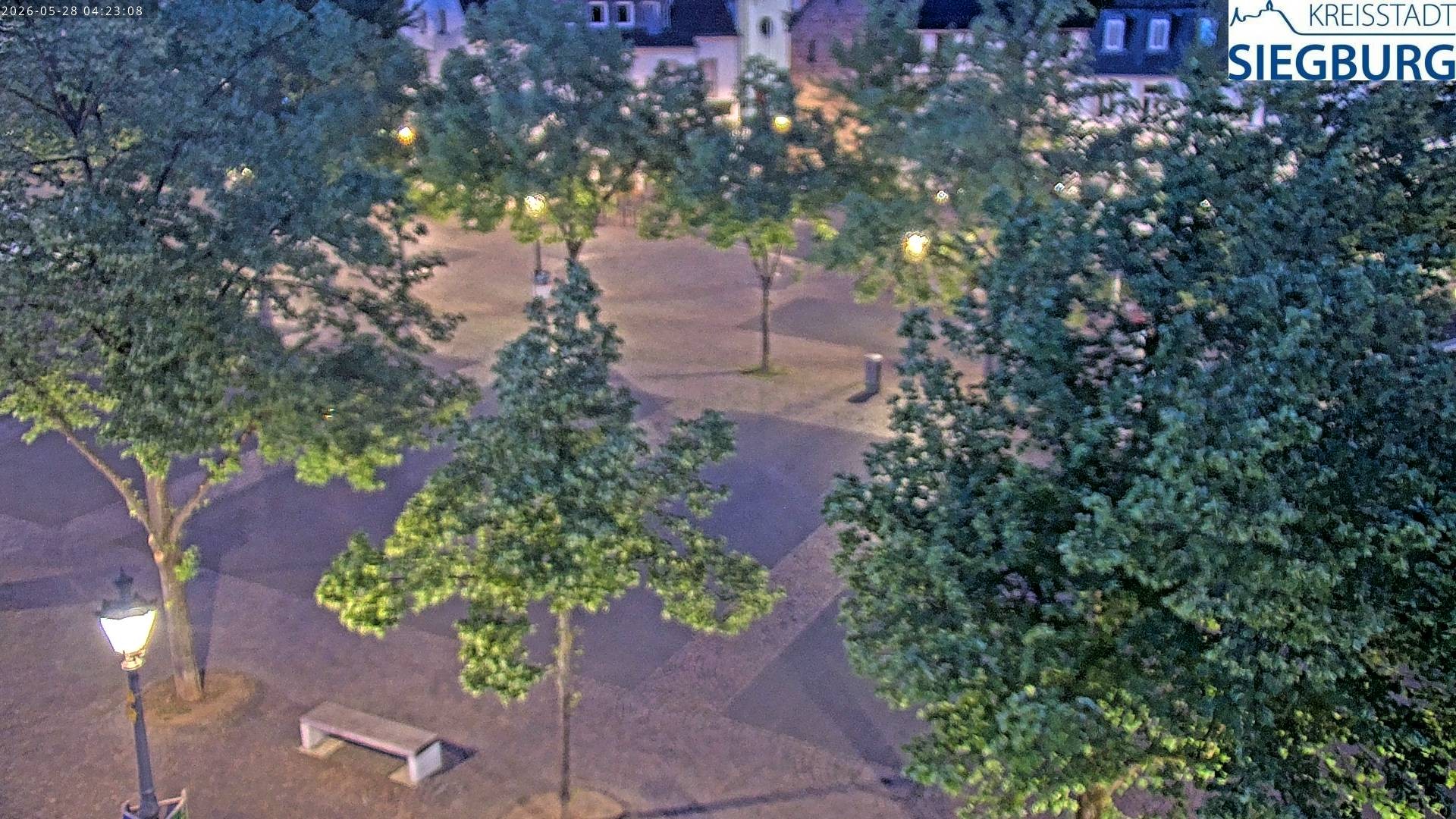 Archiv Foto Webcam Siegburg (Nordrhein-Westfalen) - Blick auf Marktplatz