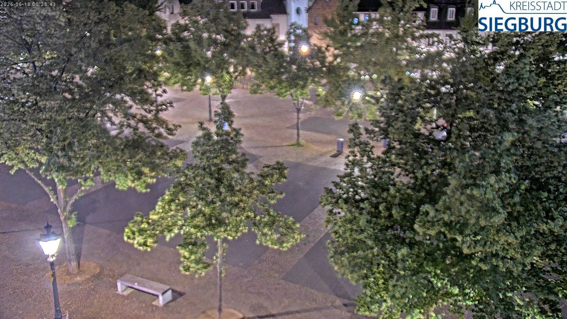 Archiv Foto Webcam Siegburg (Nordrhein-Westfalen) - Blick auf Marktplatz
