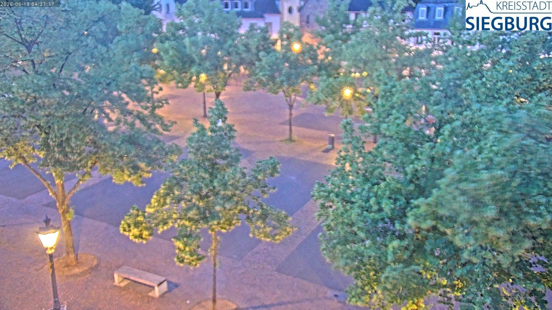 Archiv Foto Webcam Siegburg (Nordrhein-Westfalen) - Blick auf Marktplatz