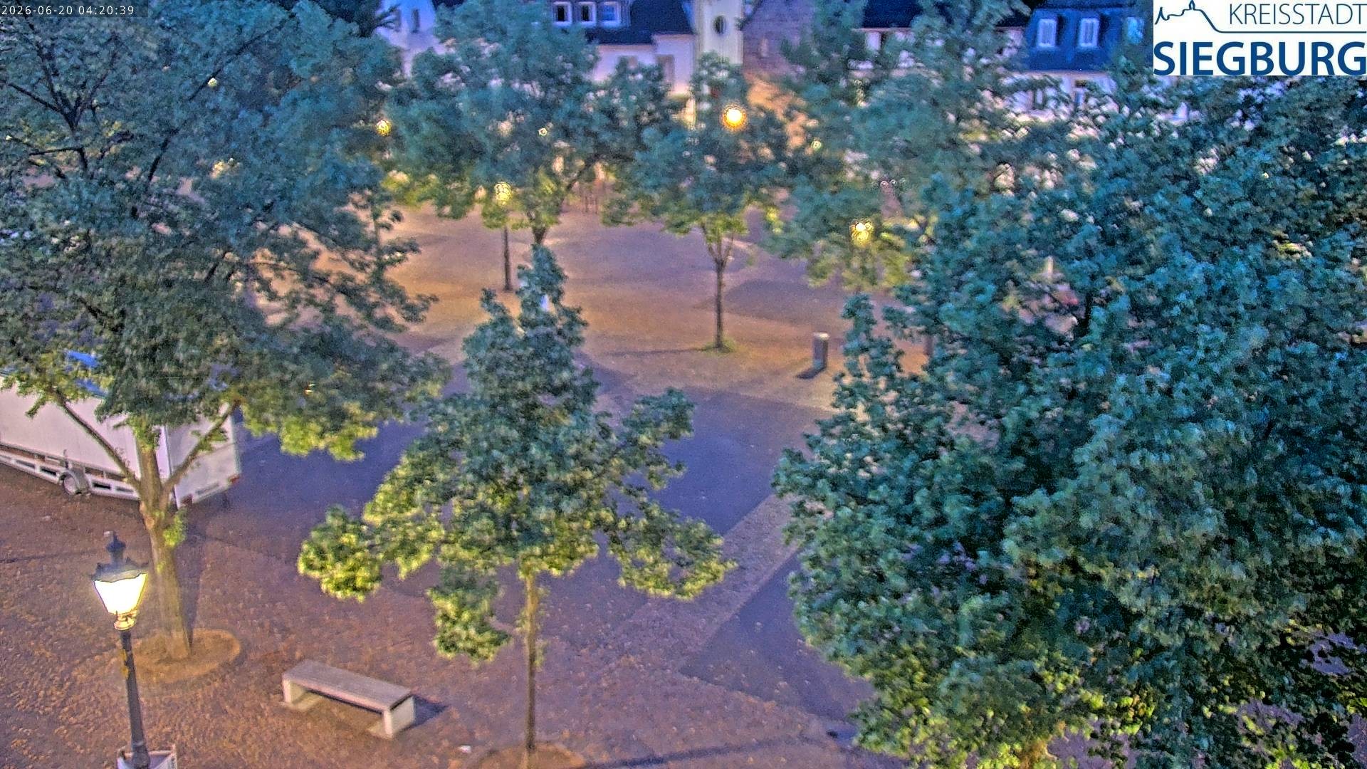 Archiv Foto Webcam Siegburg (Nordrhein-Westfalen) - Blick auf Marktplatz