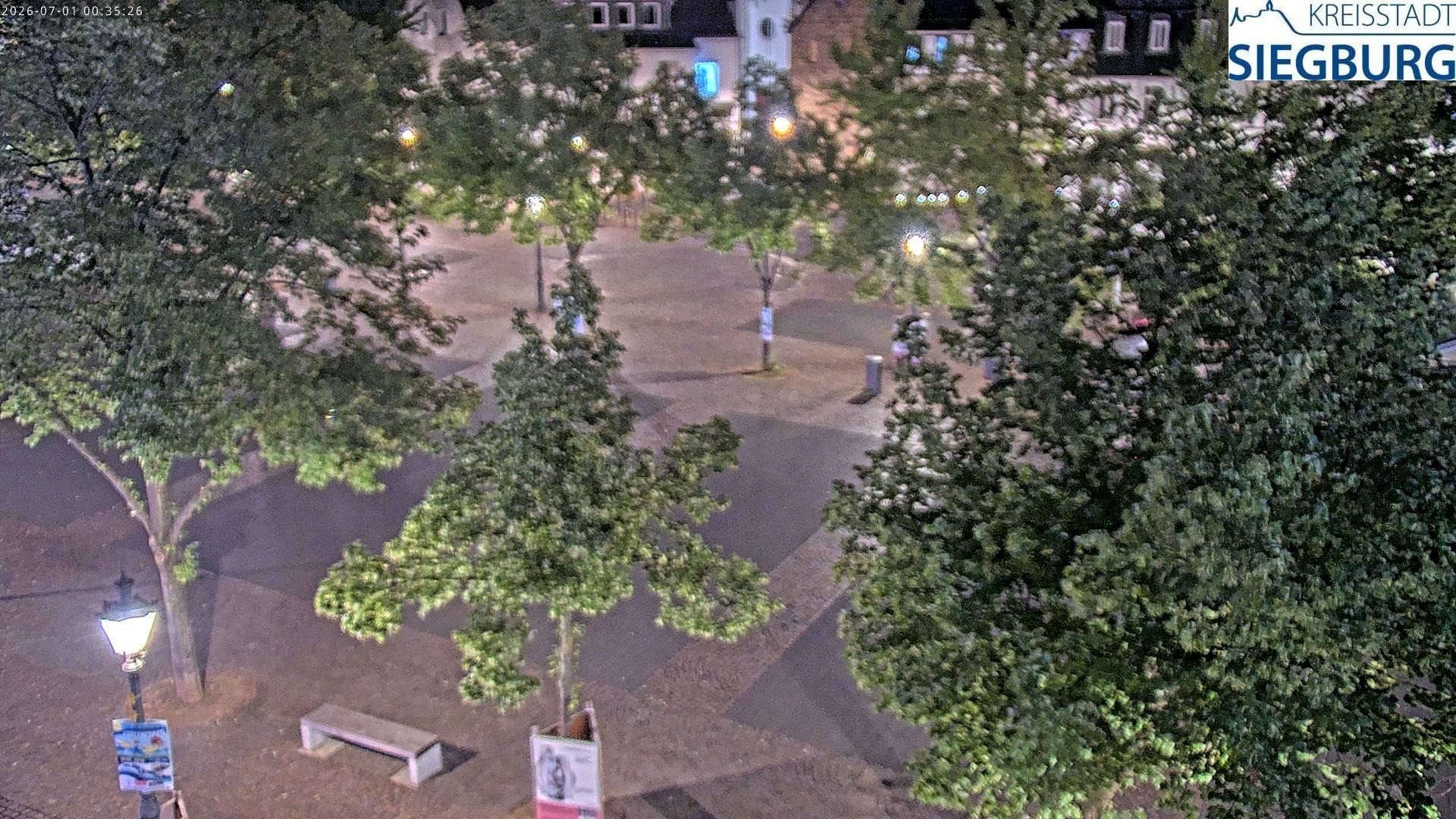Archiv Foto Webcam Siegburg (Nordrhein-Westfalen) - Blick auf Marktplatz