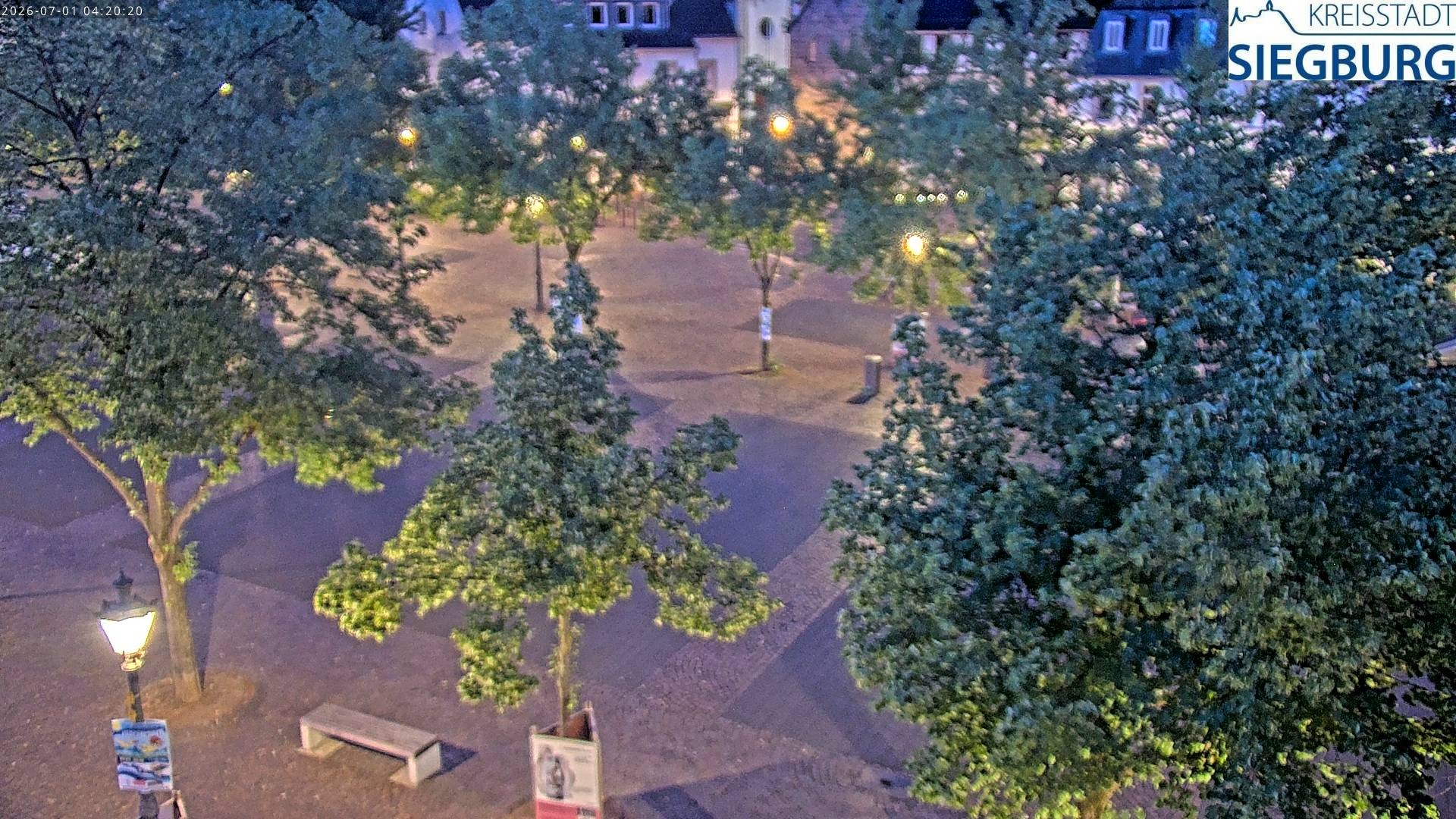 Archiv Foto Webcam Siegburg (Nordrhein-Westfalen) - Blick auf Marktplatz