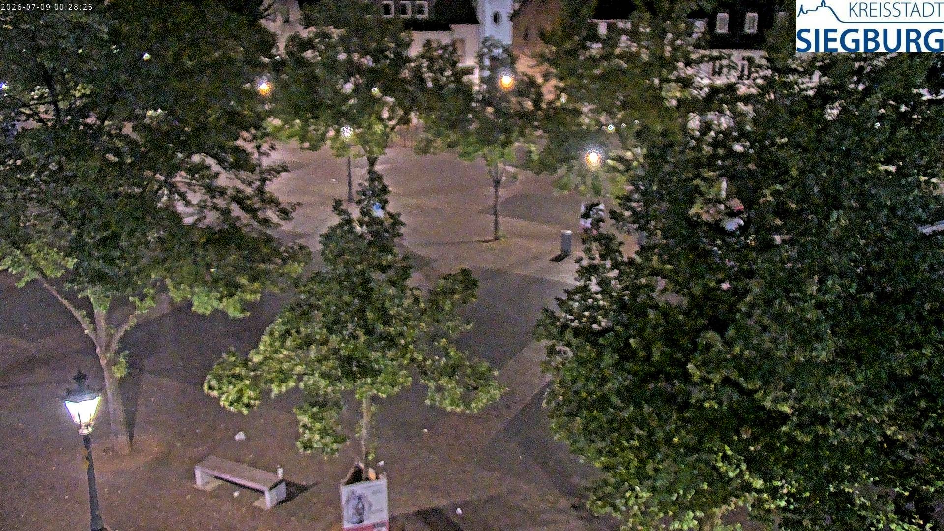 Archiv Foto Webcam Siegburg (Nordrhein-Westfalen) - Blick auf Marktplatz
